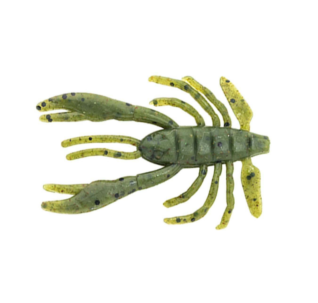 Berkley Gulp Crabby 2 Soft Plastic Fishing Lures - Saltwater & Freshwater Bait for Bass, Trout, and Walleye - Perfect for Shore Fishing and Kayak Angling
