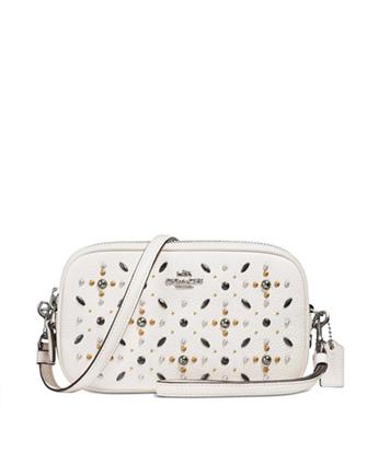 Coach Prairie Rivets Crossbody Clutch Bag for Women - Stylish Leather Shoulder Purse for Daily Use, Travel & Evening Events