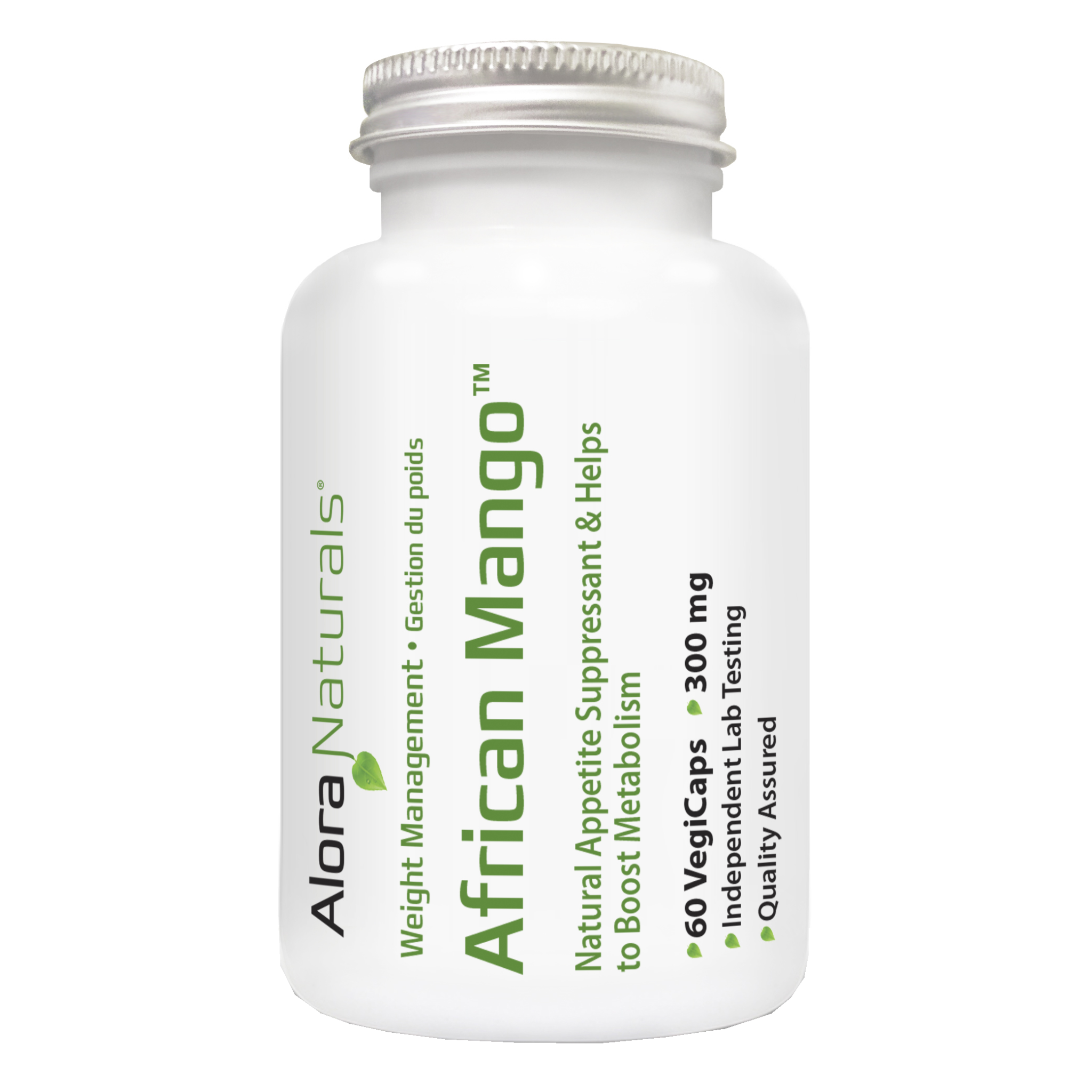 Premium African Mango Extract 300mg Capsules - Natural Weight Loss Supplement for Metabolism Boost & Appetite Control - Best for Diet Support & Healthy Lifestyle