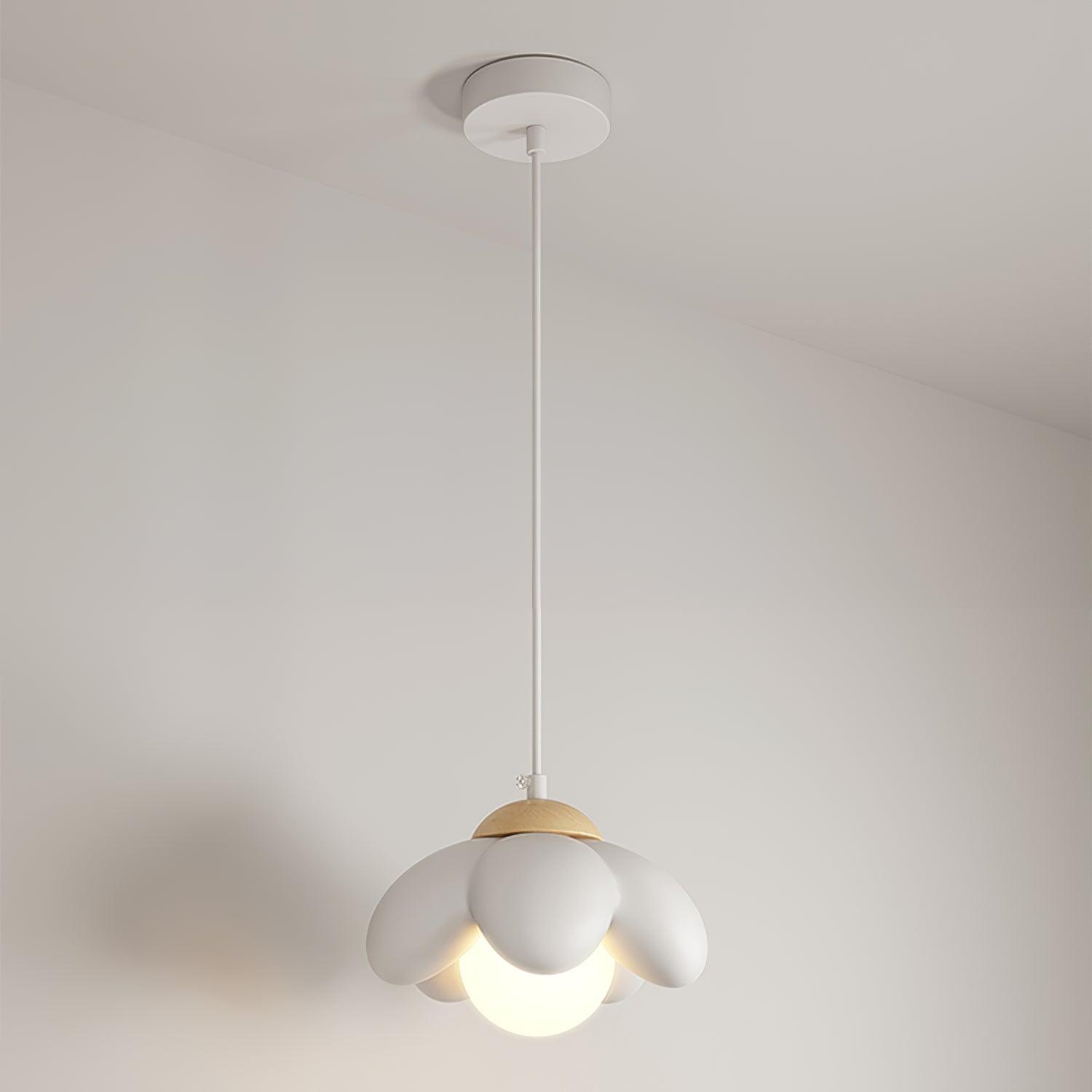 Cherry Blossom Pendant Light - Elegant Floral Hanging Lamp for Bedroom, Living Room & Dining Room Decor - Perfect Boho Chic Home Lighting Fixture