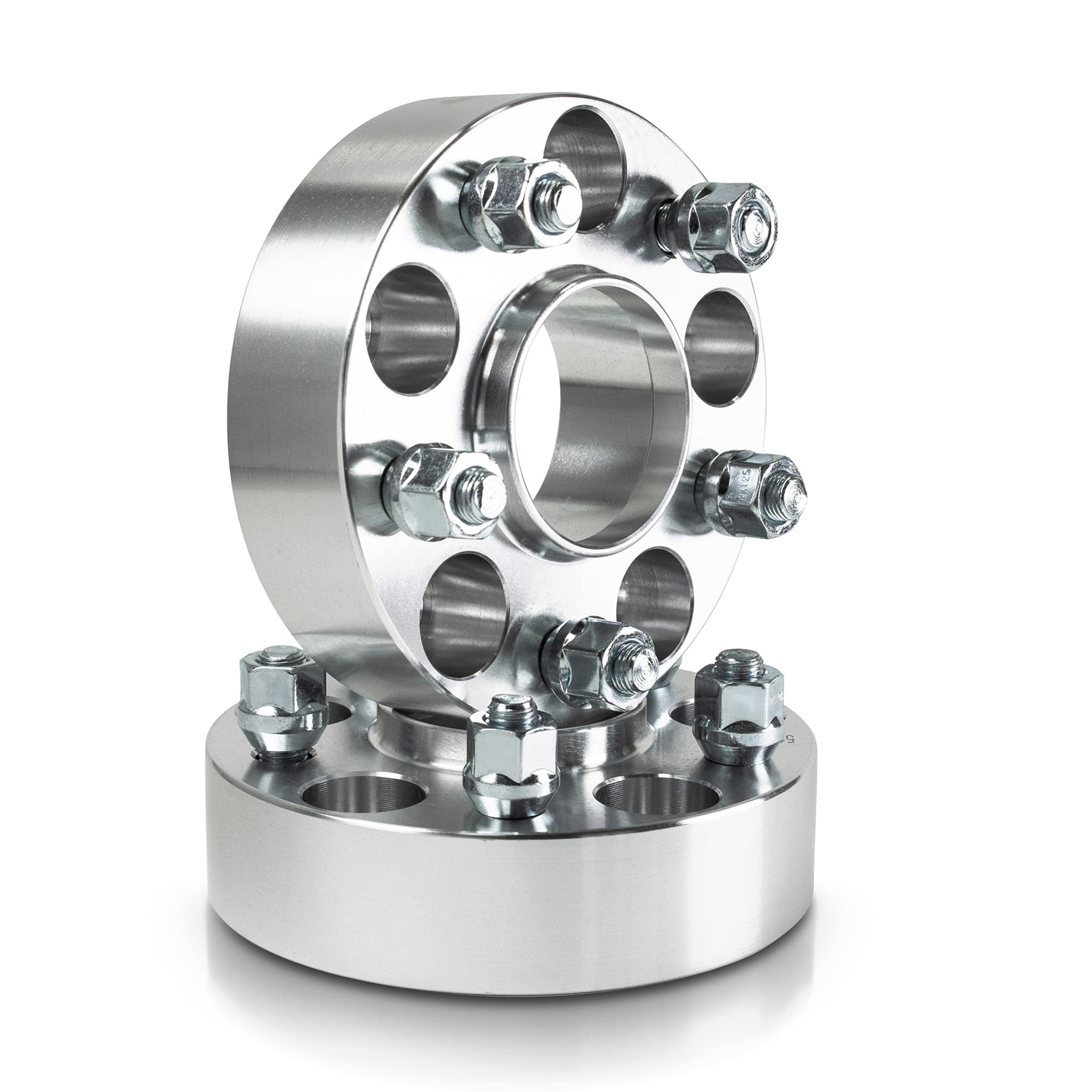 Premium 5x127 Wheel Spacers for Jeep Grand Cherokee 2011-2022 & Wrangler 2018-2022, Dodge Durango - Hubcentric 5x5 Spacers (2pcs) with 71.5mm Center Bore & M14x1.5 Lugs - 1.5