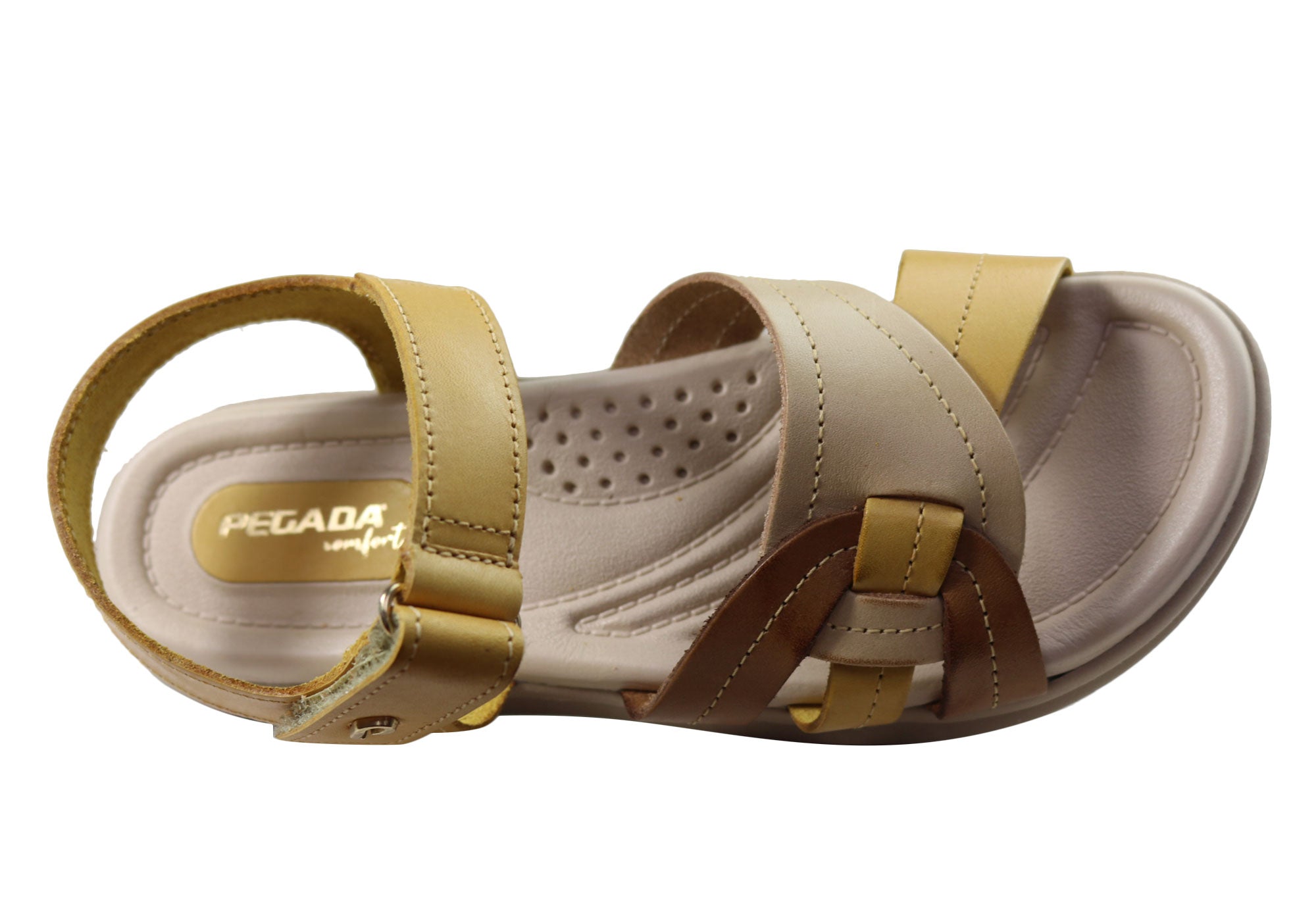Vive Women's Comfortable Leather Sandals - Handmade in Brazil - Perfect for Beach, Vacation & Summer Outfits