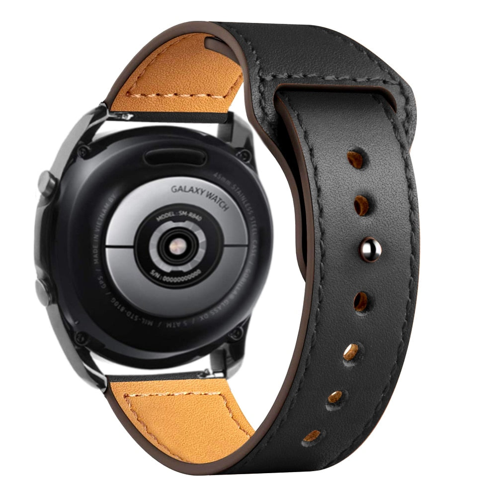 Premium Genuine Leather Bands for Huawei Watch - Comfortable & Durable Replacement Straps for Smartwatches | Perfect for Business, Fitness & Everyday Wear