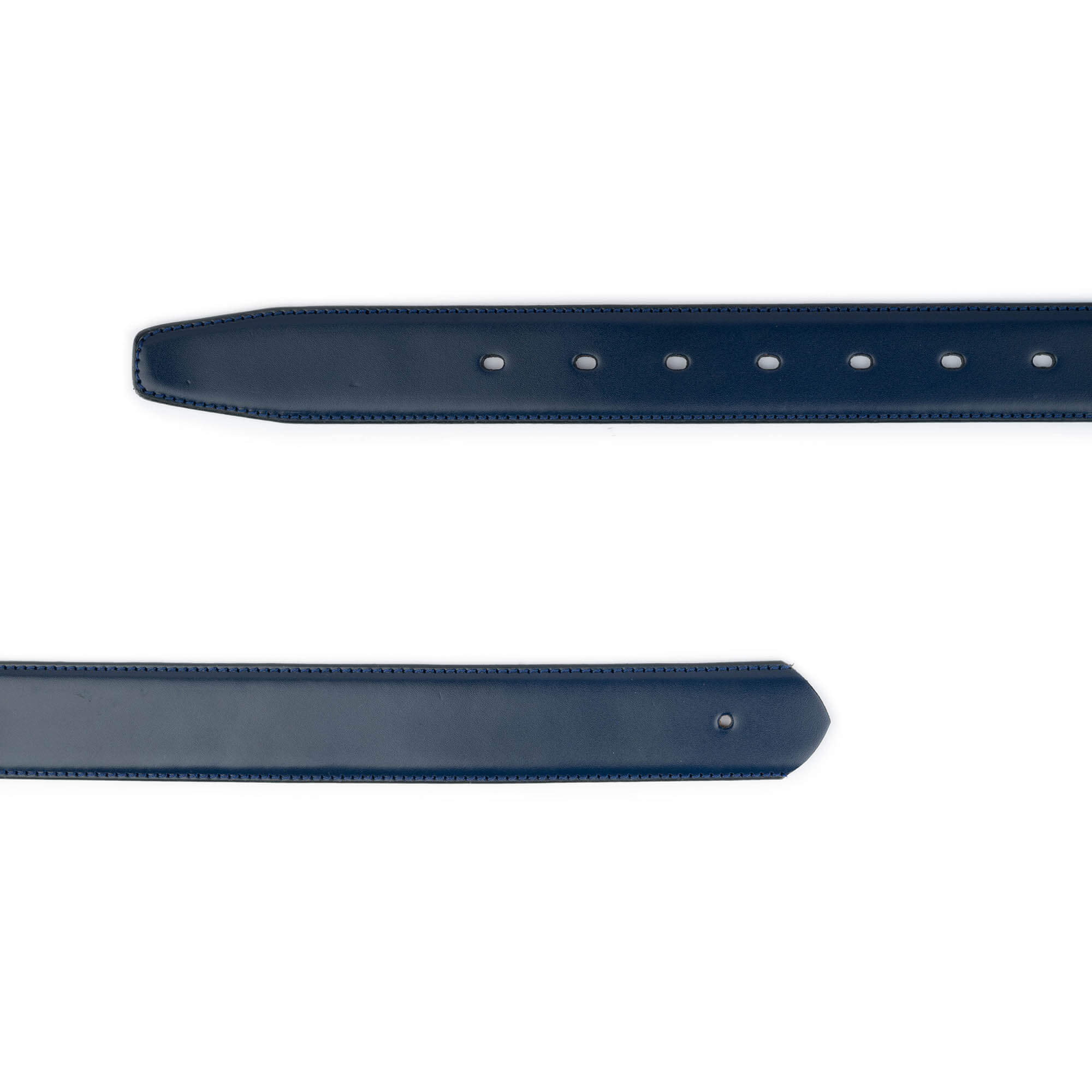 Genuine Leather Belt for Men - Blue Dunhill Buckle Replacement Strap - Perfect for Business, Casual & Formal Wear