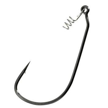 Gamakatsu Superline Spring Lock Fishing Hooks - Strong & Sharp Saltwater & Freshwater Hooks for Bass, Trout, and Saltwater Fishing