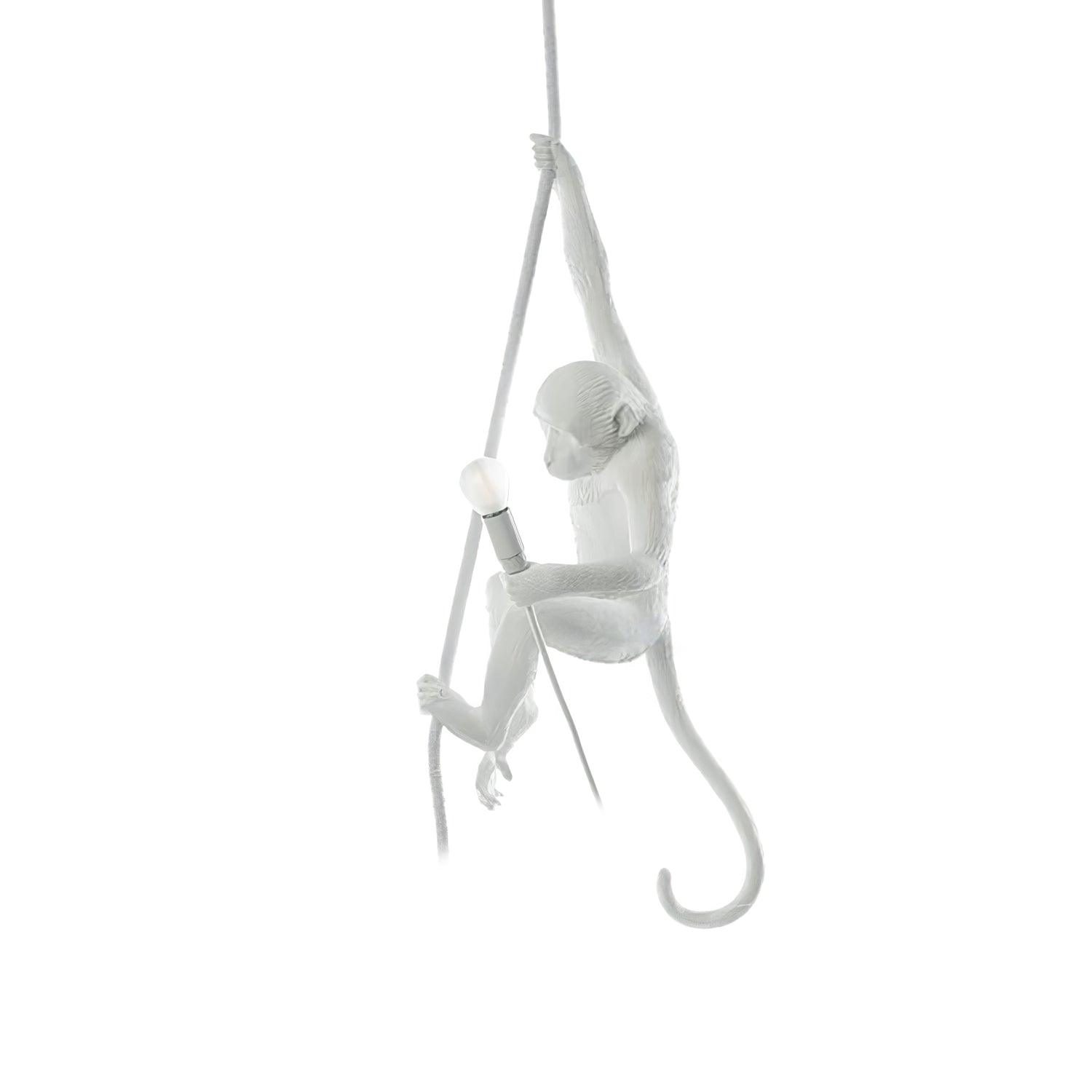 Stylish Monkey Pendant Light - Handmade Boho Decor for Living Room, Bedroom & Nursery - Unique Animal-Themed Ceiling Lighting Fixture for Home Decor