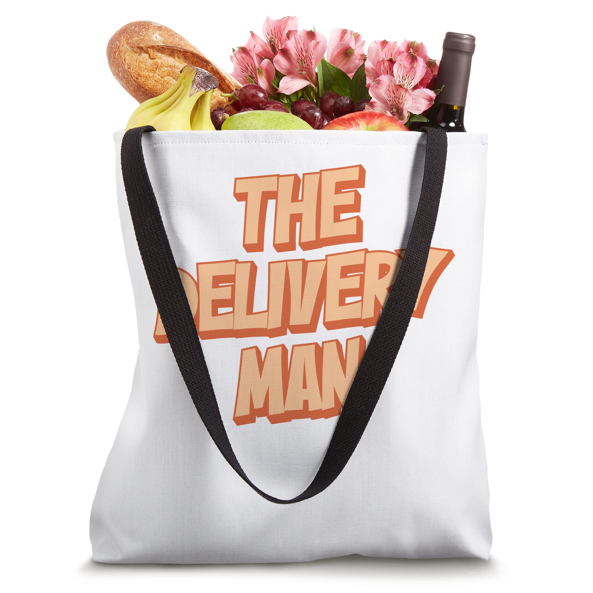 The Delivery Man! Courier Delivery Guy Tote Bag - Durable & Stylish Messenger Bag for Postal Workers, Couriers & Delivery Professionals - Perfect for Work, Groceries & Everyday Use