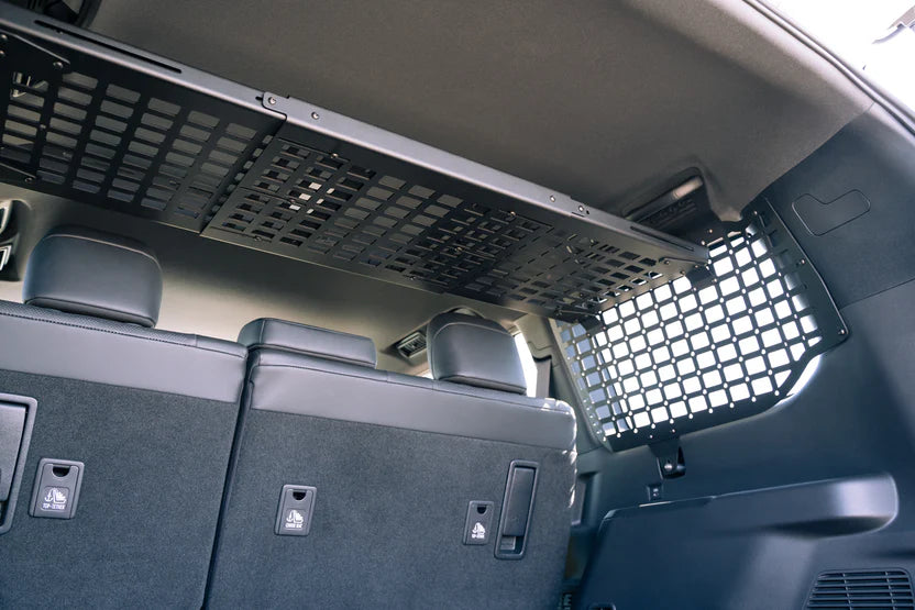 Rago Fabrication Rear MOLLE Storage Panel & Shelf for 2024+ Toyota Land Cruiser 250 & Lexus GX 550 - Heavy Duty Off-Road Gear Organization for Camping & Overlanding Adventures