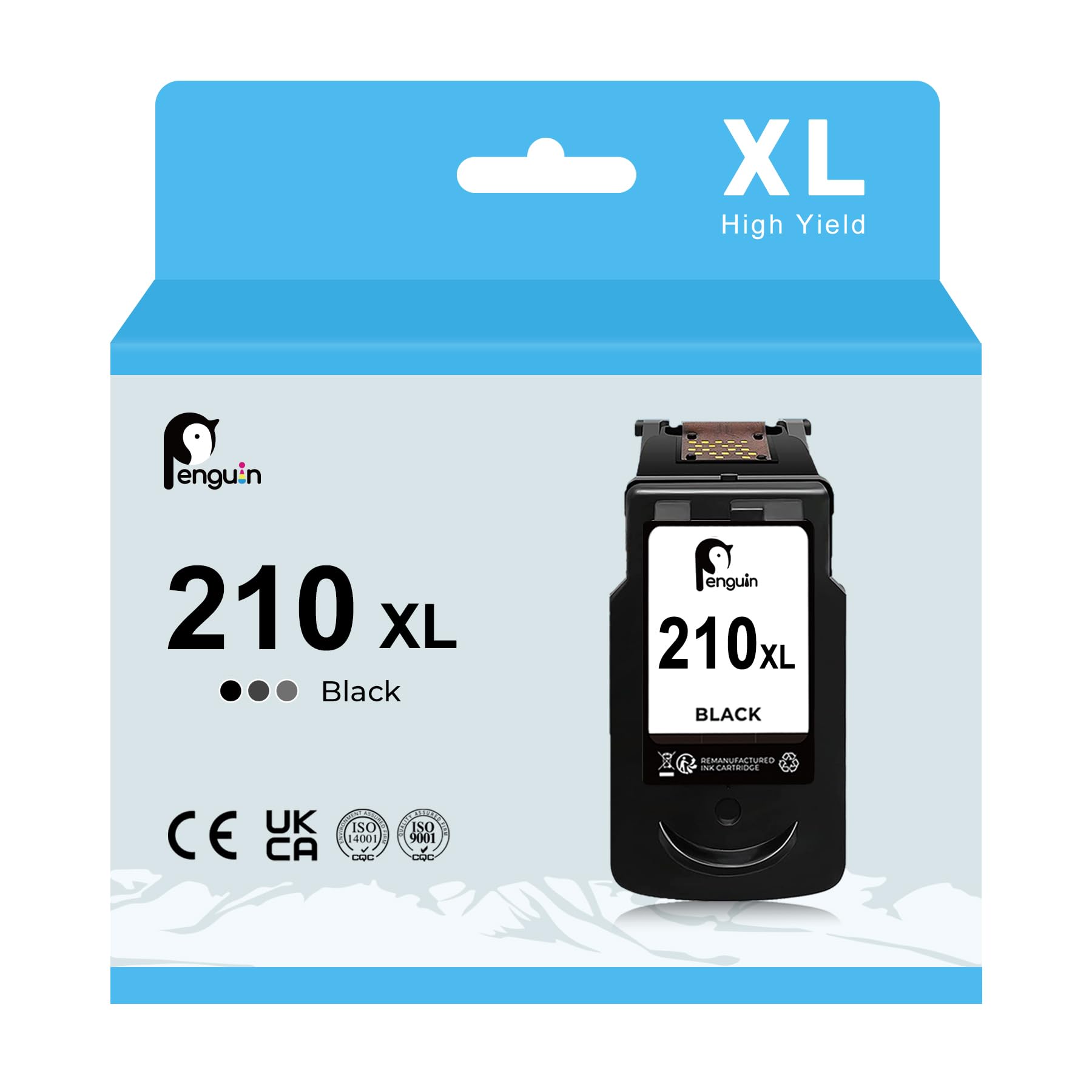 Canon PG-210XL Ink Cartridge Replacement for Pixma Printers - Home & Office Use