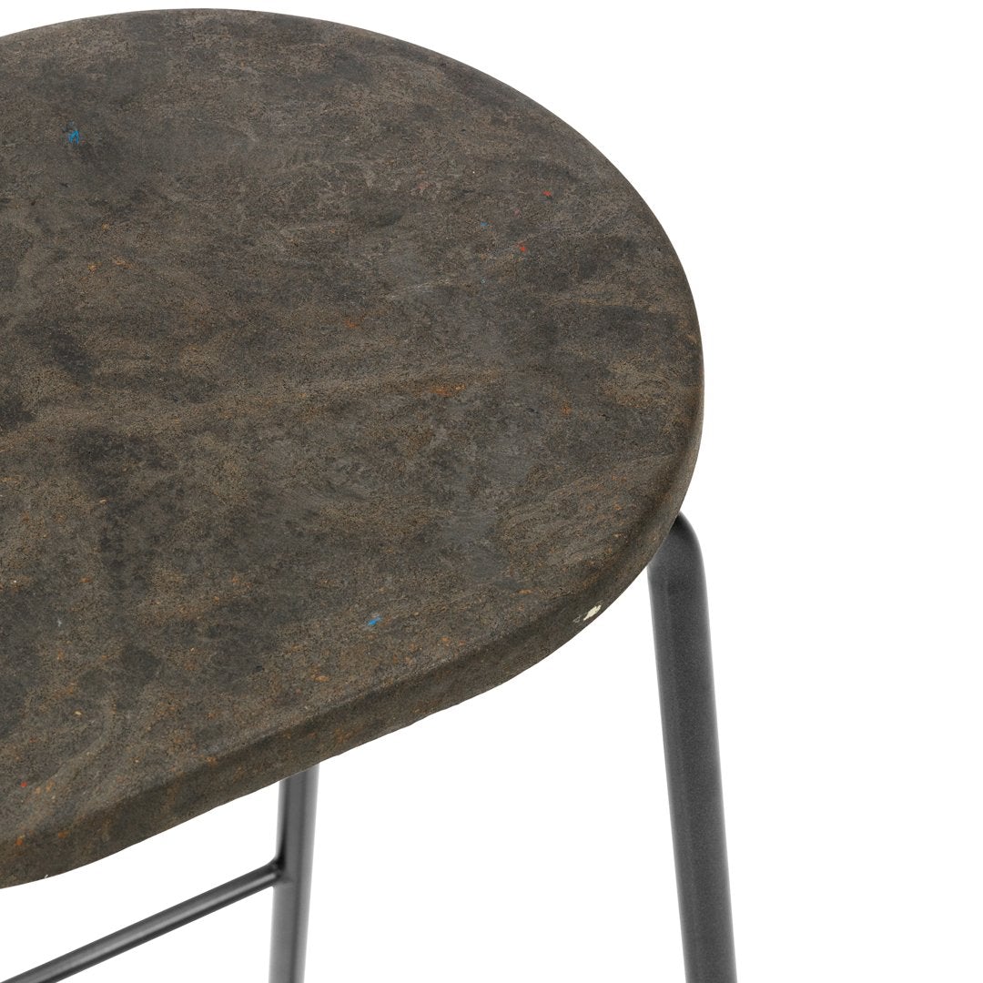 Earth Counter Stool - Adjustable Bar Stool with Backrest, Modern Kitchen Island Stool for Home & Office, Perfect for Breakfast Nook, Bar Counter & Dining Area