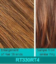 ORCHID (Estetica Design) RT330RT4 Synthetic Front Lace Wig - Natural Looking Hair Replacement for Women - Perfect for Daily Wear, Cosplay & Special Occasions