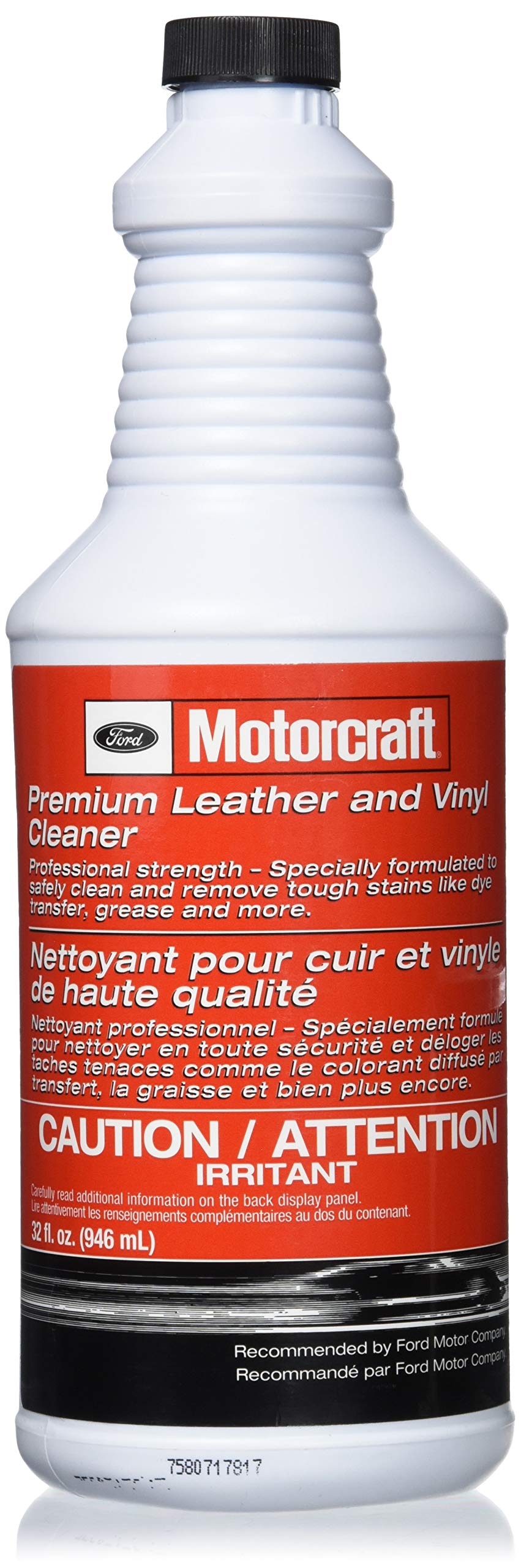 Ford ZC-56 Genuine Leather & Vinyl Cleaner - Professional Interior Car Care Solution for Seats, Dashboards & Steering Wheels - Perfect for Cars, Trucks & SUVs