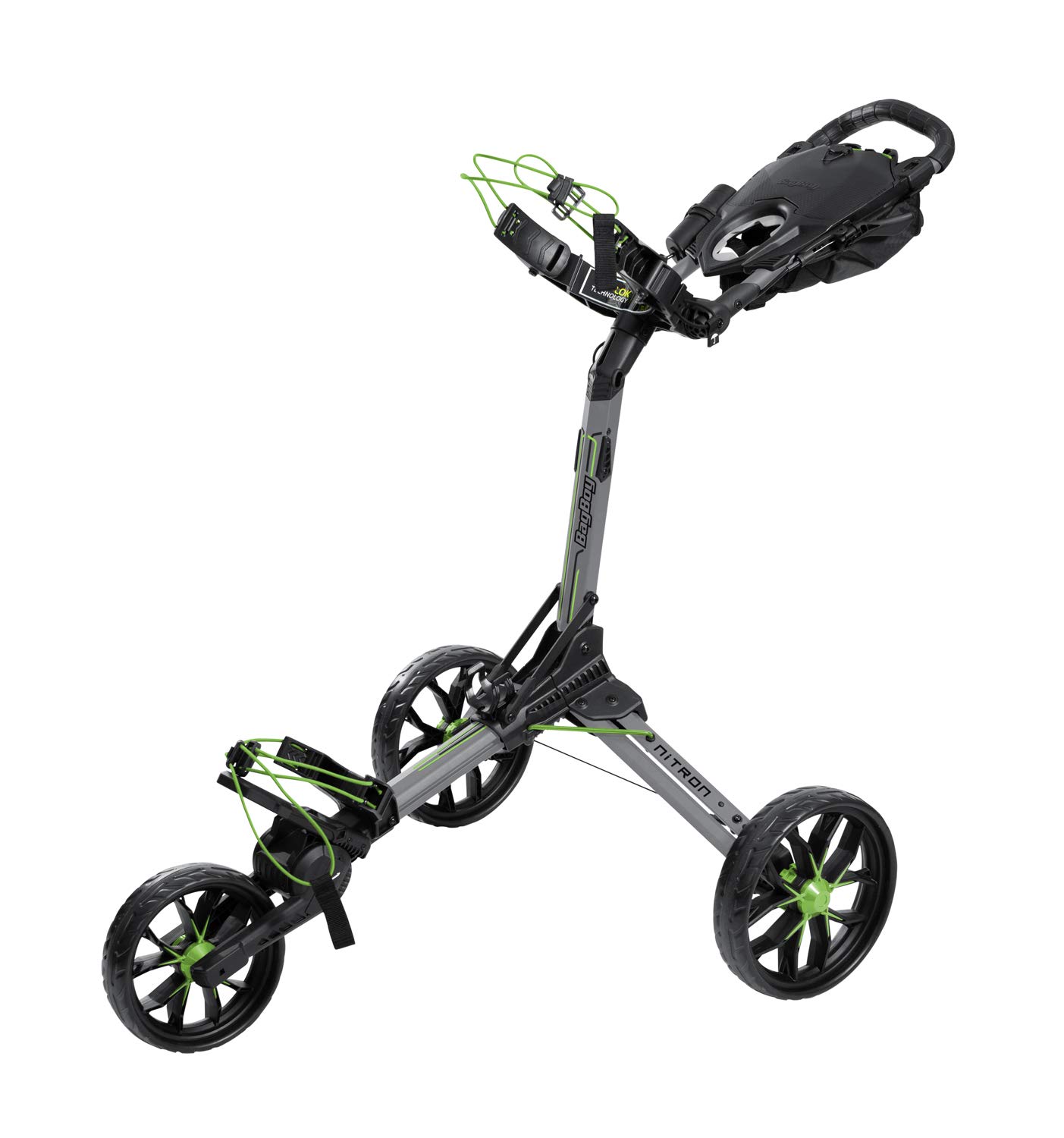 Bag Boy Nitron Push Golf Cart - Lightweight & Durable for Golfers