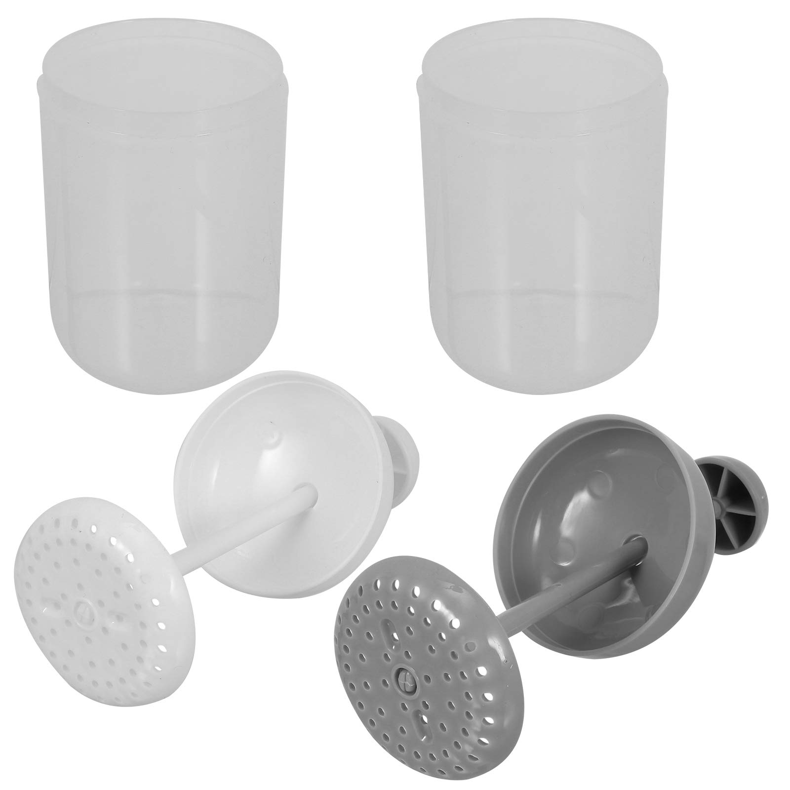 2pcs Portable Mini Bubble Maker Machine - Foam Maker & Facial Cleansing Tool for Face Wash & Soap | Cute PP Bubble Cup for Skincare & Spa at Home