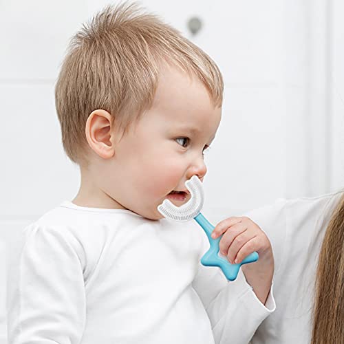 Simayixx U-Shaped Kids Toothbrush - Soft Bristles for Children & Teens, Gentle on Tender Gums & Sensitive Teeth, Whitening Electric Toothbrush for Oral Care - Perfect for Daily Brushing Routine at Home or Travel