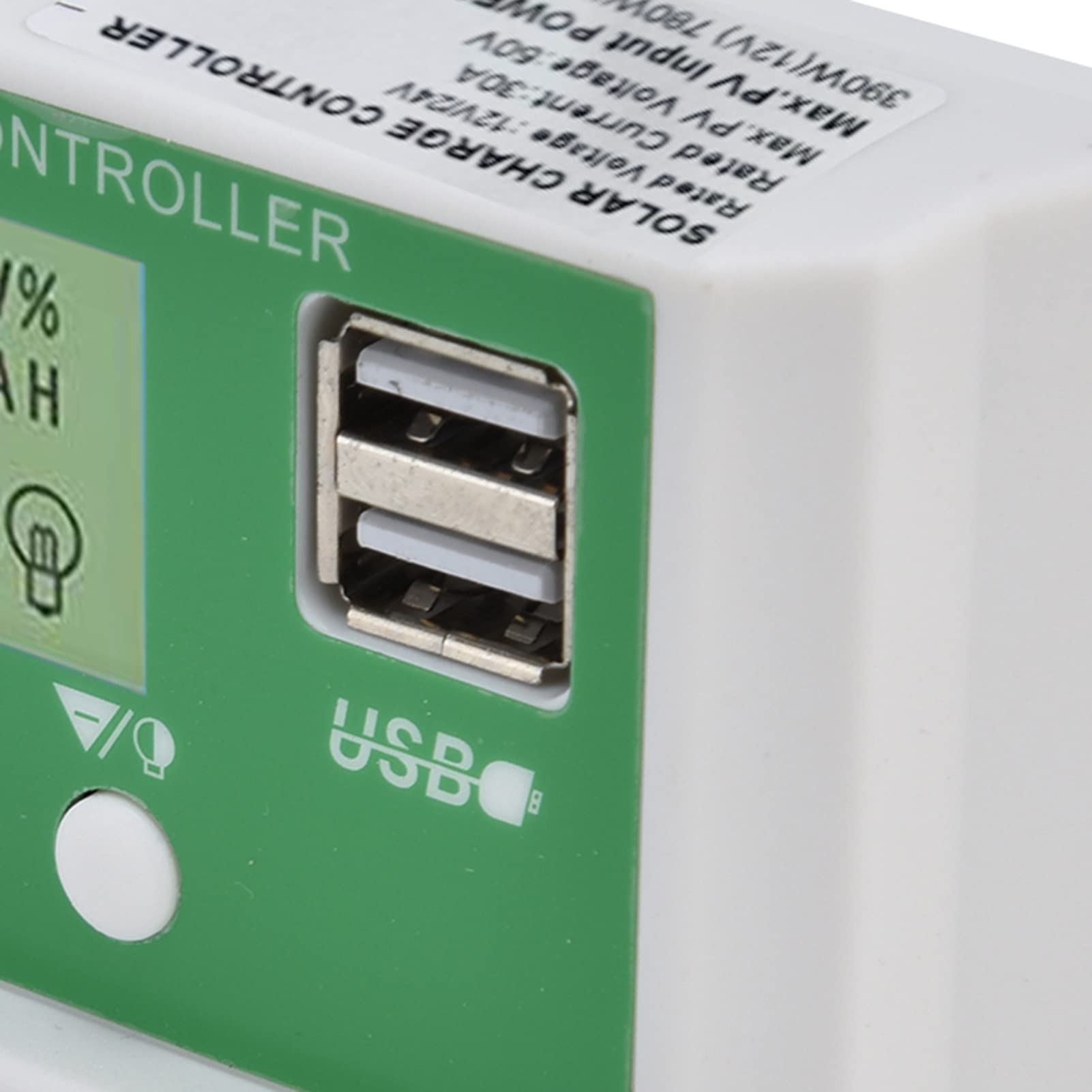 30A MPPT Solar Charge Controller for Commercial & Industrial Use - Smart Solar Panel Regulator for Efficient Energy Management in Off-Grid Systems