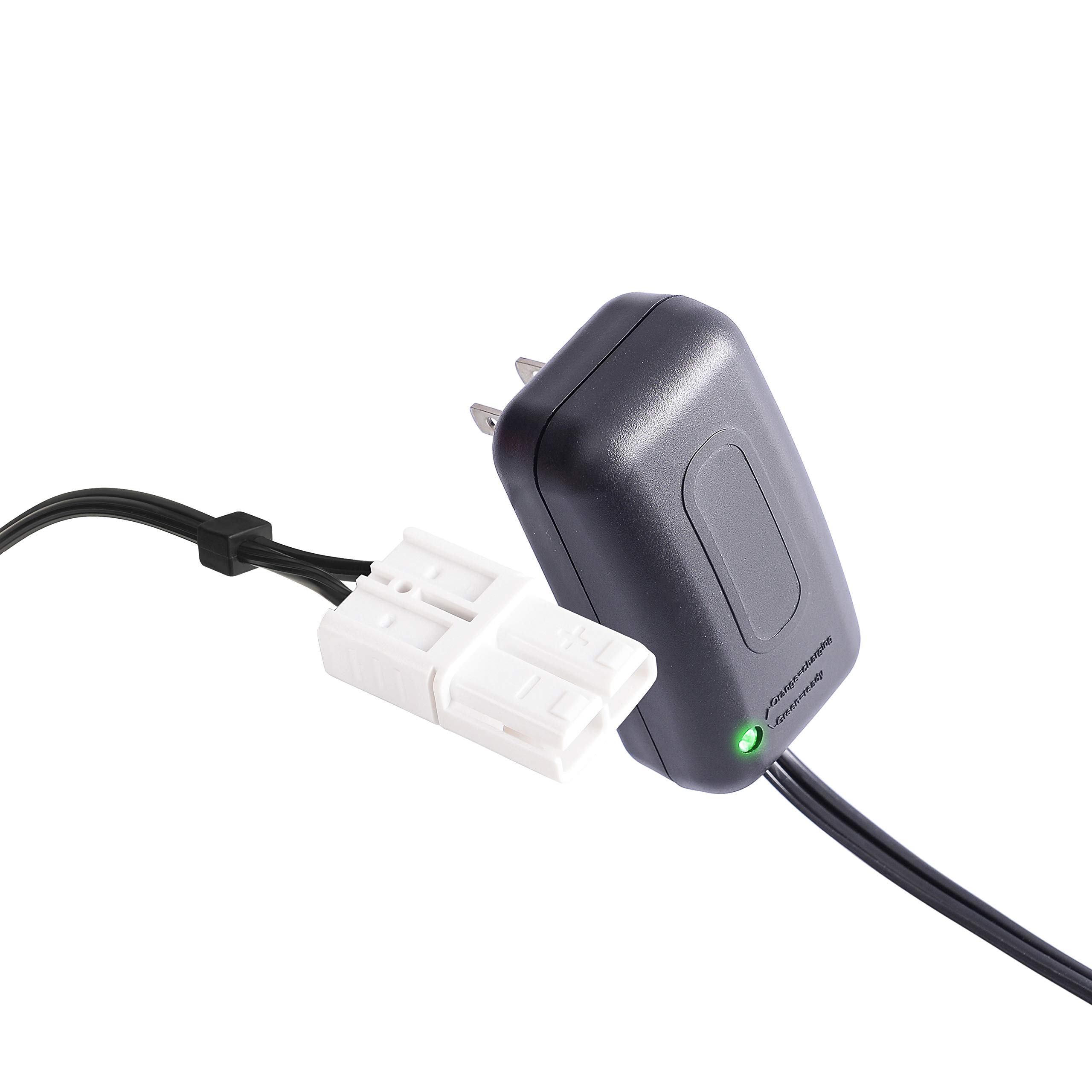 12V Rollplay Battery Charger - 12 Volt Replacement Charger for Roll Play Chevy Colorado, GMC Sierra & Mercedes Coupe Kids Ride-On Cars - Perfect for Home, Backyard & Outdoor Power Wheels Charging