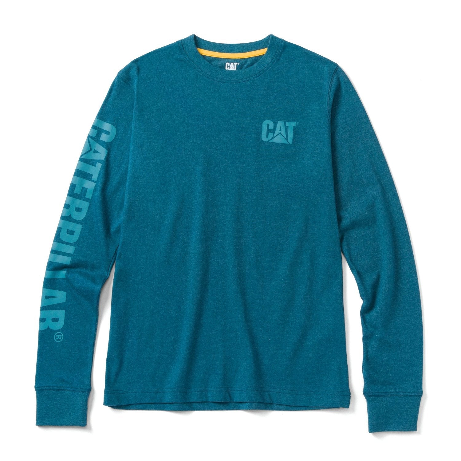 CAT Women's Trademark Banner Long Sleeve T-Shirt - Comfortable Casual Workwear & Everyday Outfit for Women | Perfect for Office, Outdoor Activities & Street Style Fashion