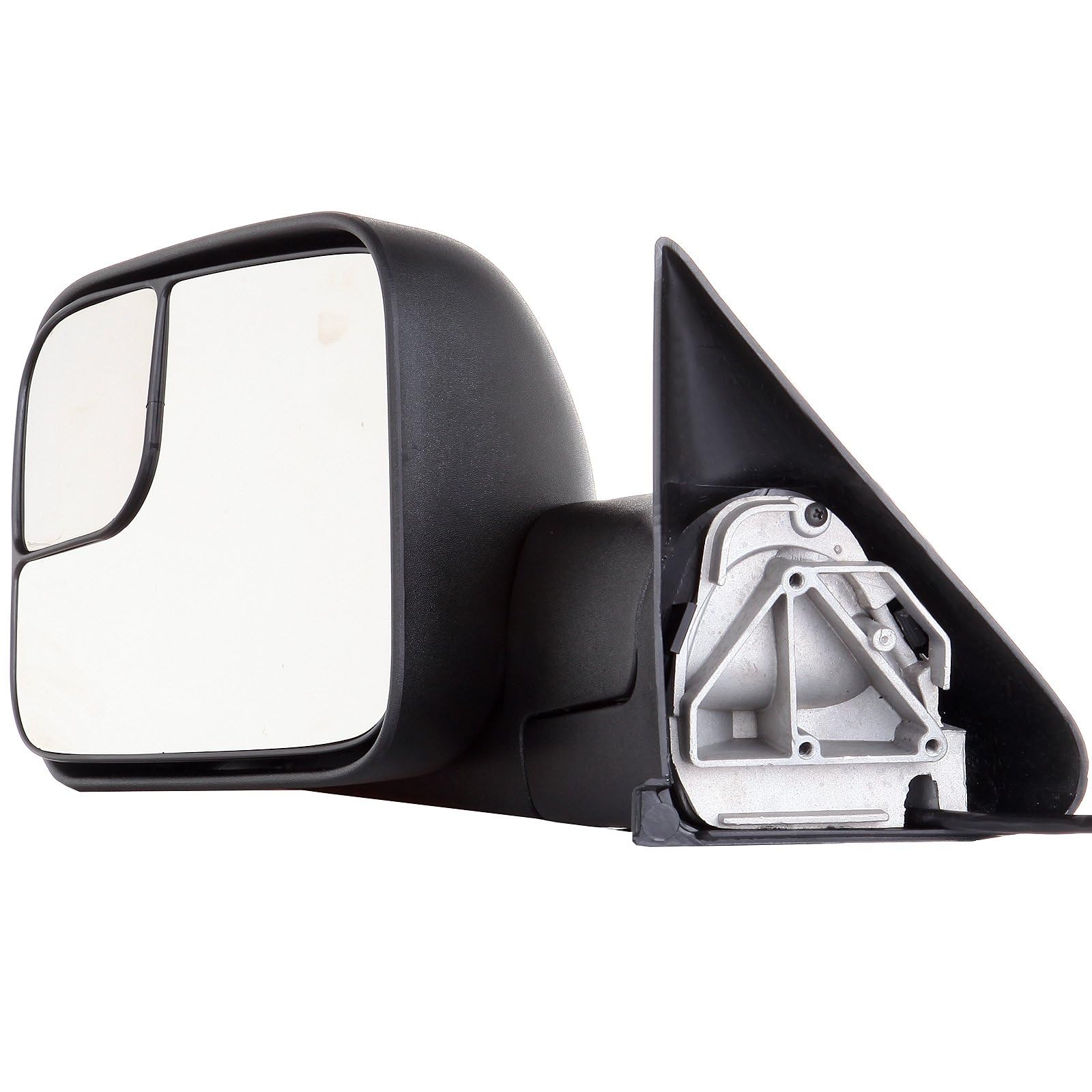 Dodge Ram 1500/2500/3500 Towing Mirrors (1994-1997) - Black Power-Adjustable Replacement Tow Mirrors (Left & Right Pair) - Perfect for Towing Trailers, Campers & Heavy Loads
