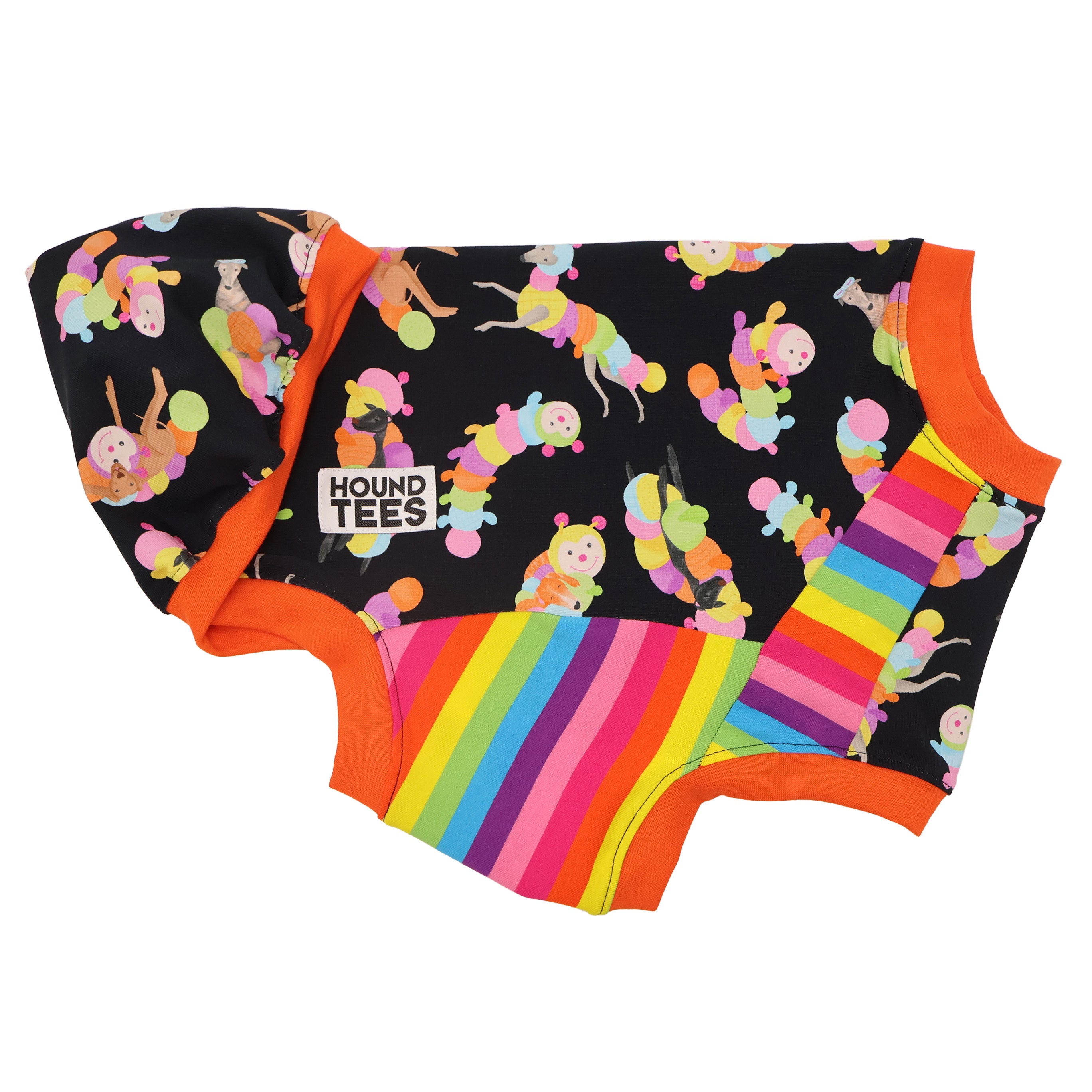 Whippet Sleeveless Hound T-Shirt - Cuddlepillar Pet Apparel for Active Dogs | Perfect for Outdoor Adventures & Playtime