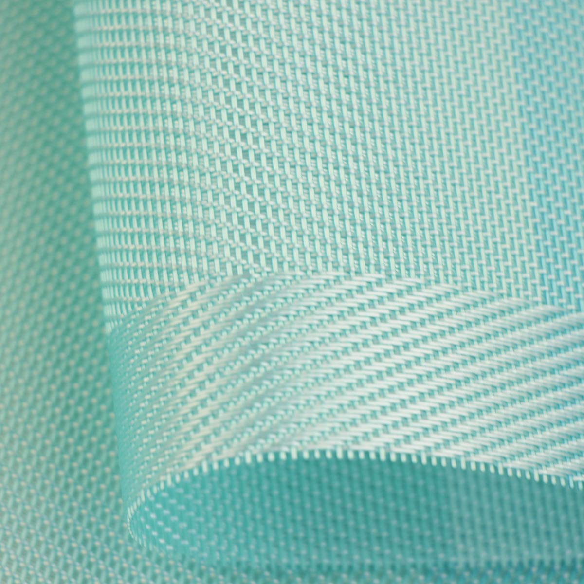 PIGCHCY 18x12 Inch Woven Vinyl Placemats Set of 4 - Non-Slip, Washable & Easy Clean Table Mats for Dining Room, Kitchen, Office - Perfect for Everyday Meals, Dinner Parties & Home Decor (Teal)