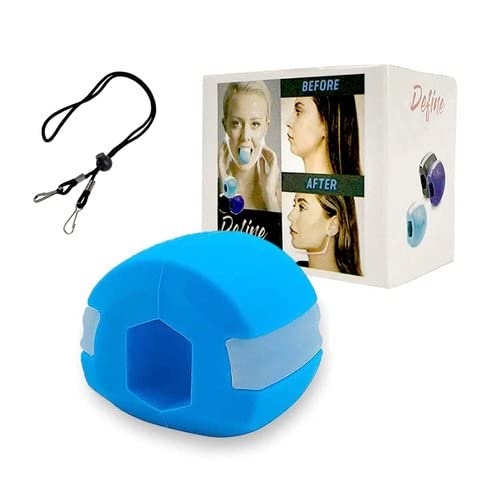 Nirvaanaa Jawline Exerciser Tool for Men & Women - Double Chin Reducer, Face Slimming Workout for Defined Jawline | Perfect for Home Gym, Travel & Facial Toning Routine