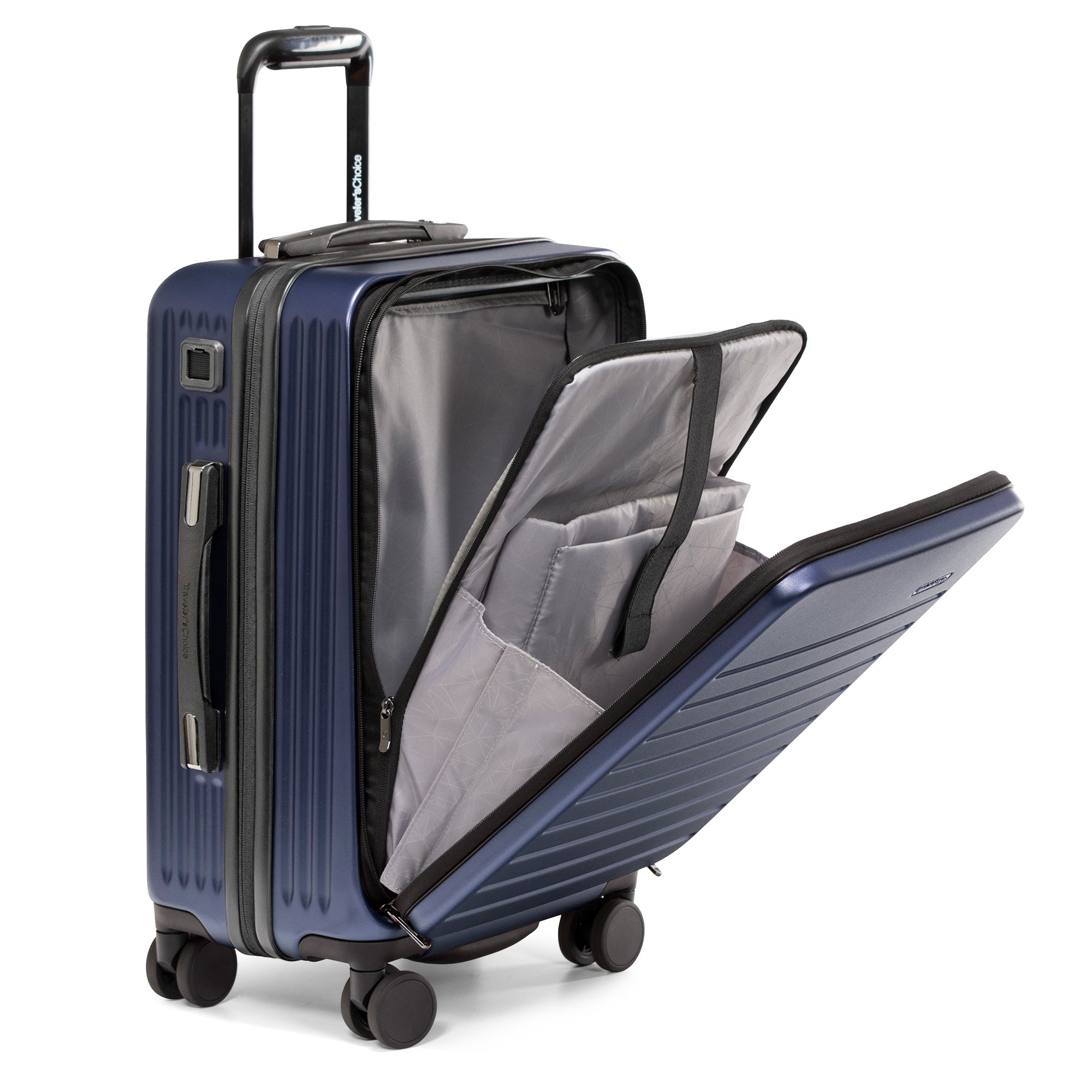 Mykel Front Pocket Carry On - Lightweight Travel Backpack with USB Charging Port for Men & Women - Perfect for Airplane, Business Trips & Commuting