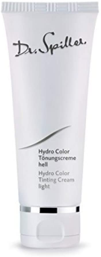 Dr. Spiller Hydro Color Tinting Cream 50ml - BB Cream with SPF Protection & Moisturizing Benefits | Perfect for Daily Sun Protection & Natural Makeup Look