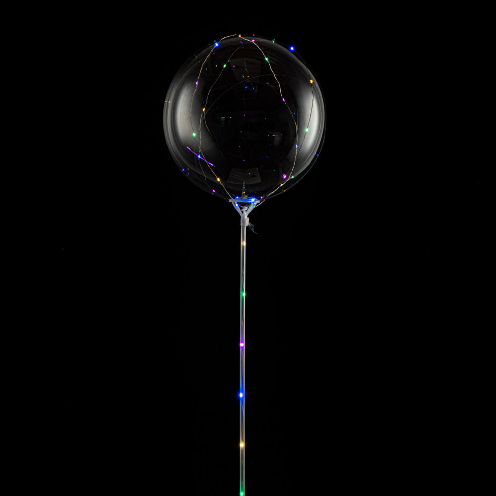 Colorful LED Bobo Balloon with String Light - 10 Pack for Parties, Weddings, and Home Decor | Balloonify