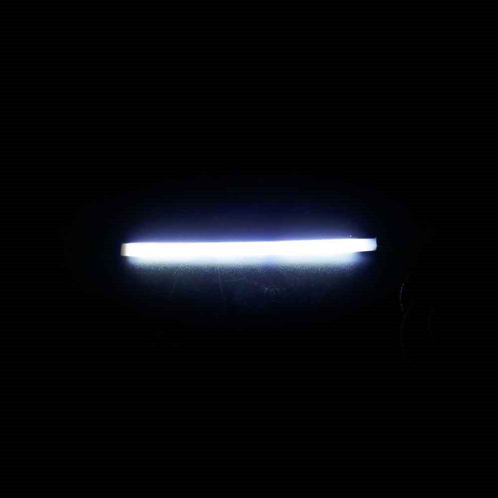 7cm White Light Tubes (2 Pack) - Perfect for Home Decor, DIY Projects & Party Lighting