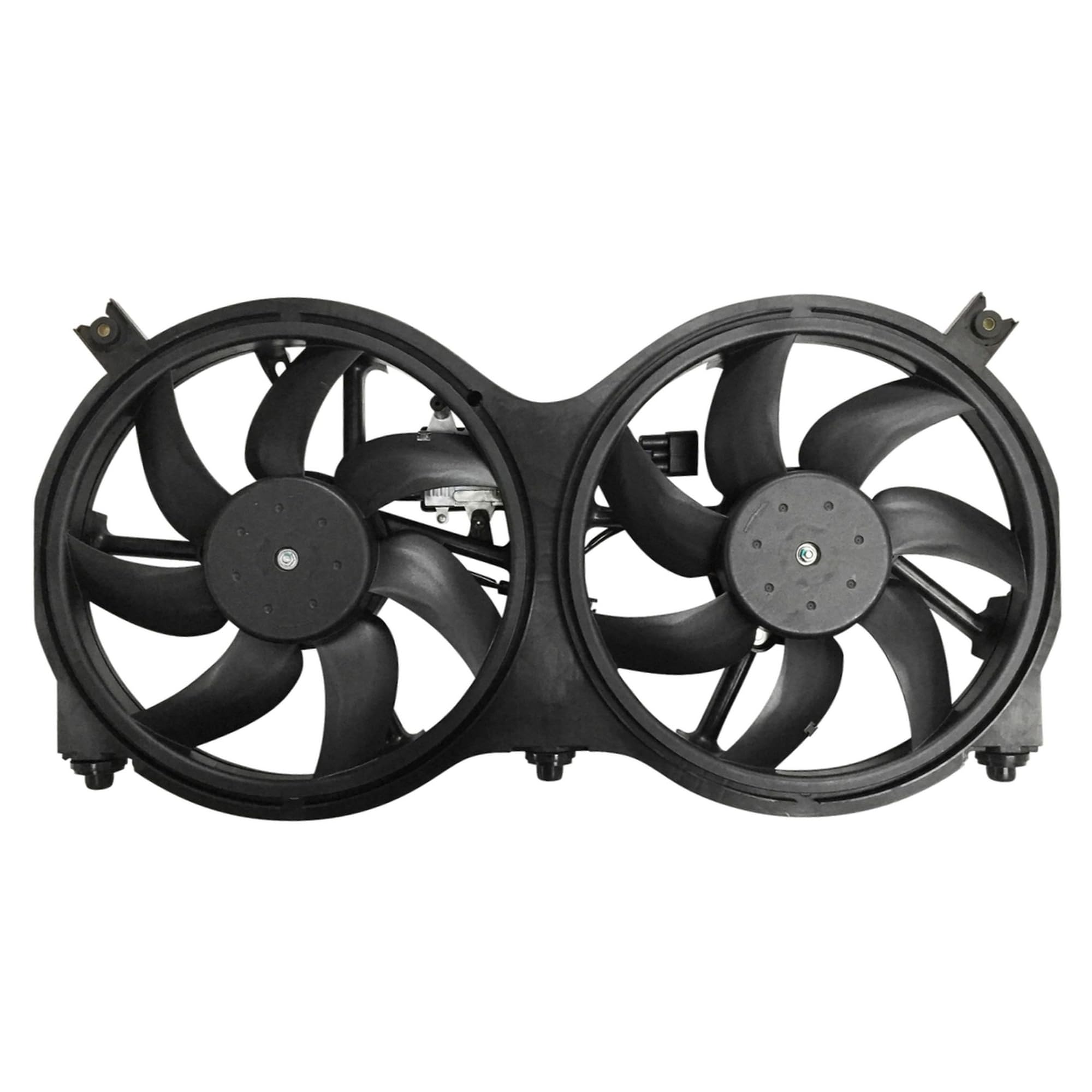 High Performance Radiator & Condenser Cooling Fan with Control Module - Compatible with 2013-2018 Infiniti JX35, 2013-2018 Nissan Pathfinder, 2014-2019 Infiniti QX60 - Perfect for Engine Cooling & AC System Maintenance