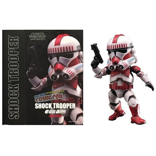 Beast Kingdom Egg Attack Star Wars Episode III Shock Trooper Action Figure - 2016 NYCC Exclusive Collectible for Display & Gifts