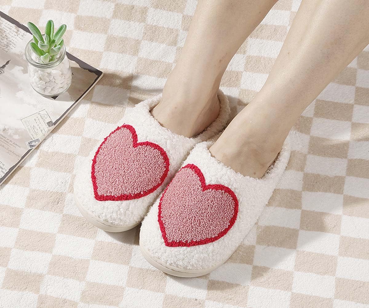 Comfy Memory Foam Slippers for Women & Men - Indoor/Outdoor Fuzzy House Shoes with Non-Slip Sole - Perfect for Home, Bedroom, Lounge & Quick Outdoor Errands