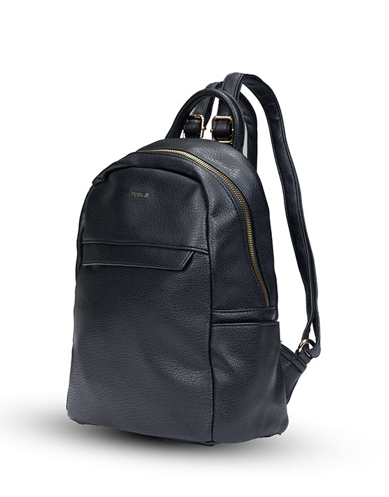 Tosca TH053 Stylish Black Fashion Backpack for Women & Men - Perfect for Travel, Work, School & Everyday Use
