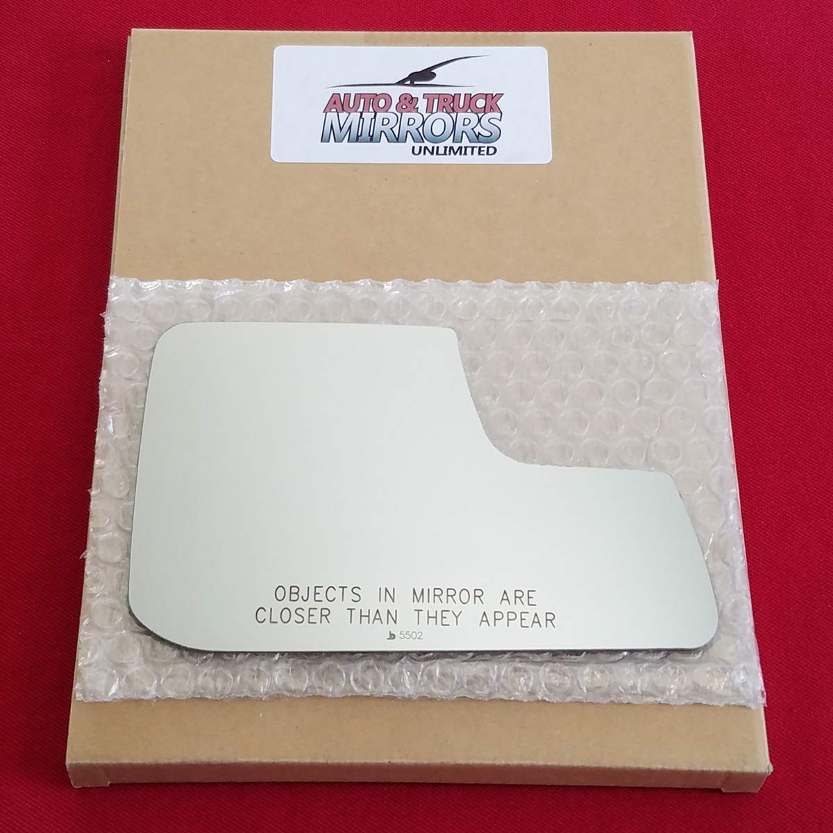 2011-2014 Ford Edge Right Side Passenger Mirror Replacement Glass with Full Size Adhesive Pad - RH View Mirror for Safe Lane Changing & Parking Assistance
