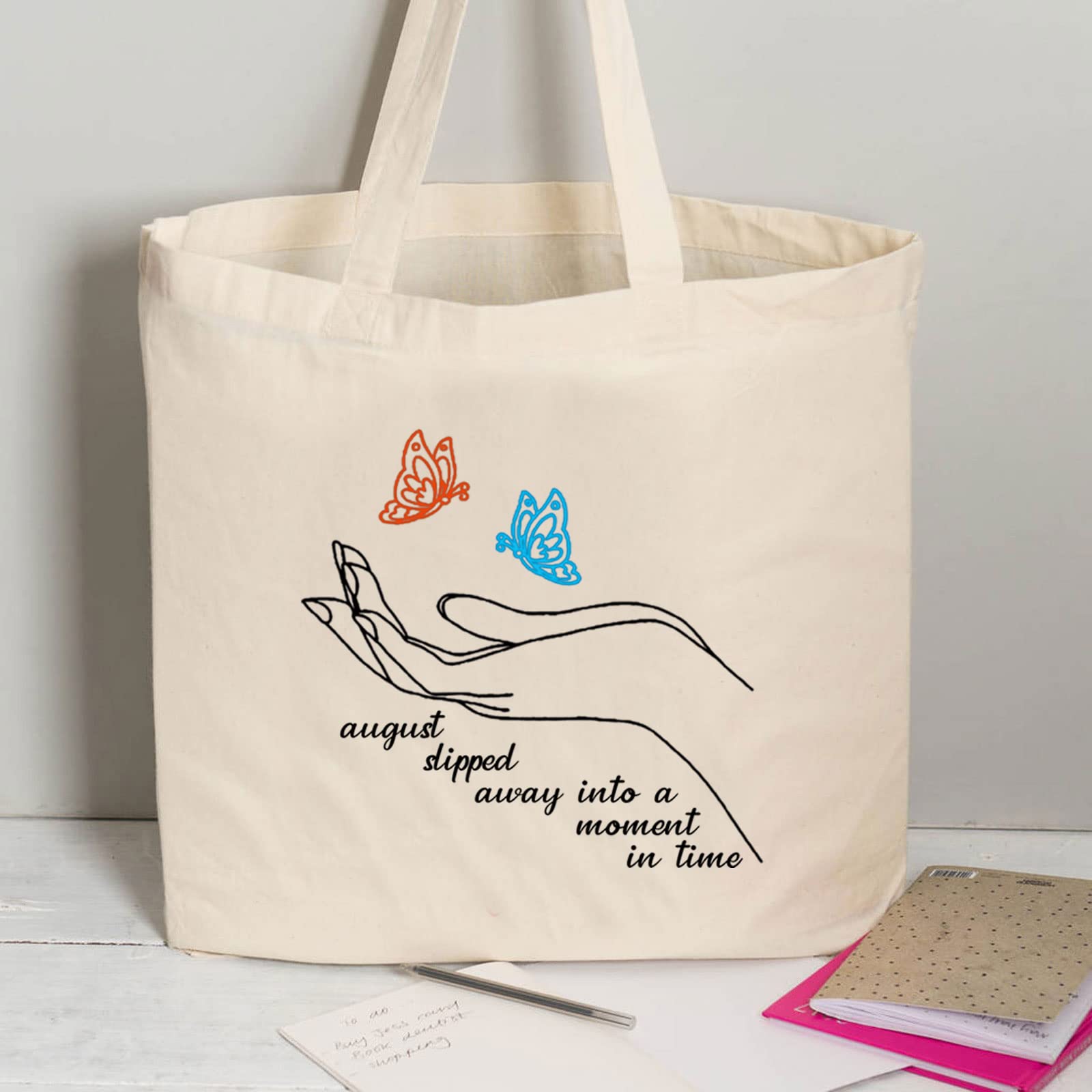 TOBGB Music Inspired Makeup Bag - Perfect Gift for Singer Fans & Music Lovers - Song Lyrics Design - Great for Concerts, Travel & Daily Cosmetics Storage