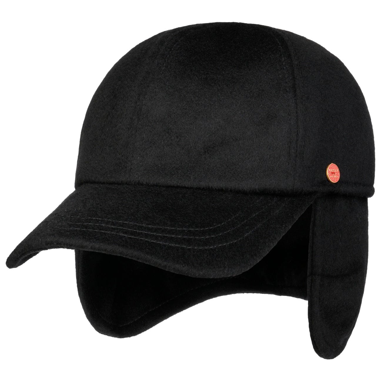 Lars Cashmere Earflaps Winter Hat by Mayser - Soft & Warm Knitted Beanie for Men & Women - Perfect for Skiing, Snowboarding & Cold Weather Activities