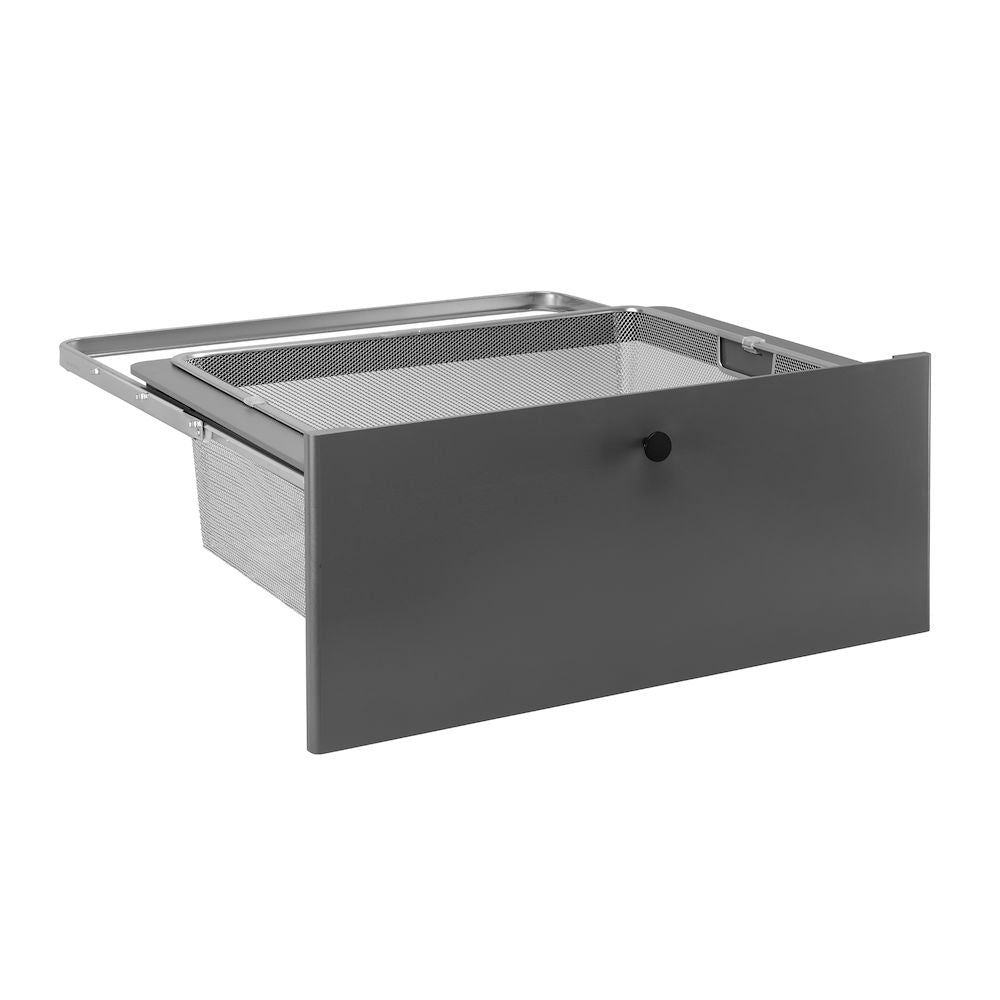 60cm Gliding Drawer Frame with Mesh Basket - Smooth Slide Storage Solution for Kitchen, Bathroom & Office Organization