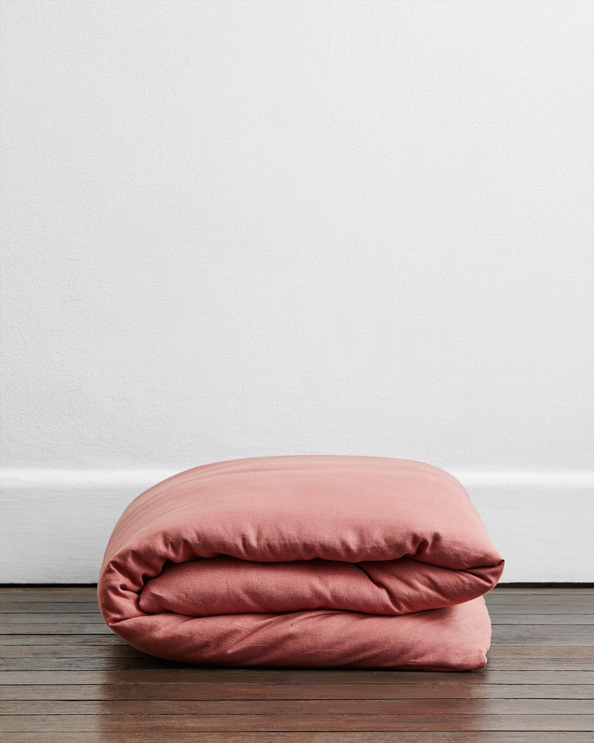 Organic Pink Clay & Terracotta Bedding Set - Queen Size 100% Cotton Duvet Cover & Pillowcases - Boho Chic Home Decor for Cozy Bedroom Retreat
