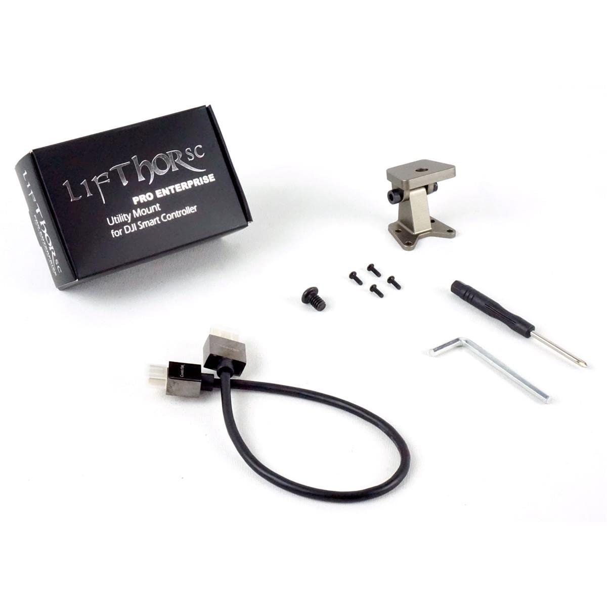 DJI Smart Controller Enterprise & Matrice 300 HDMI Monitor Mount - Thor SC PRO Enterprise Bracket for Aerial Photography, Industrial Inspection & Drone Operations