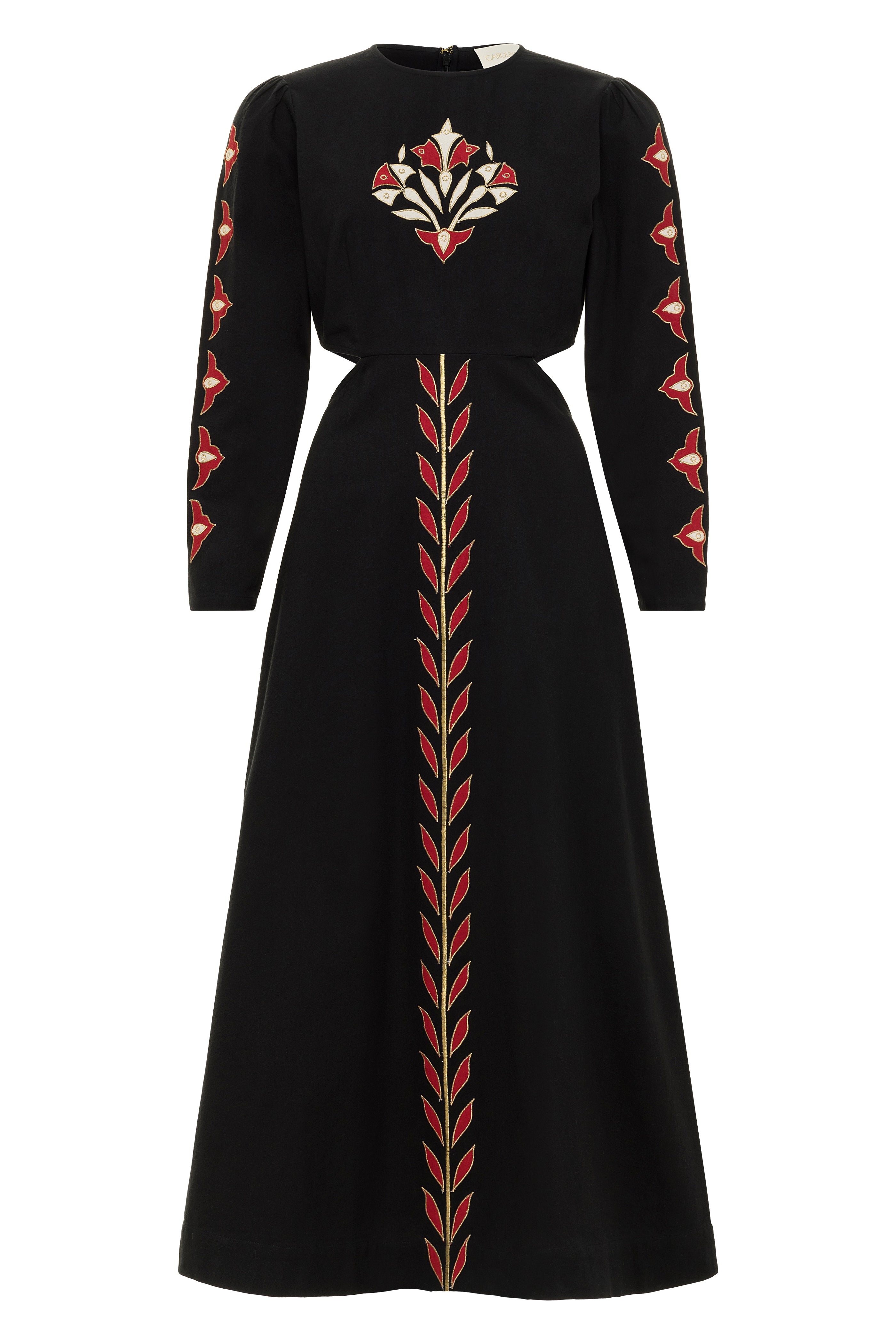Lari Dress for Women - Elegant Flowy Midi Dress with Floral Print | Perfect for Summer, Beach, Parties & Casual Wear
