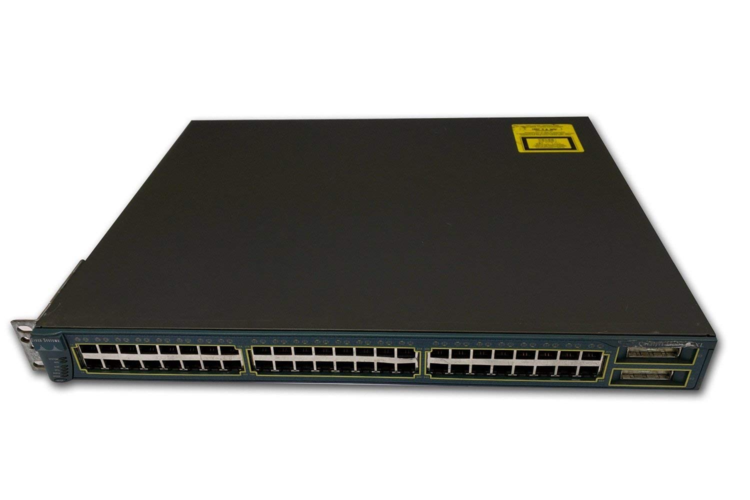 Cisco WS-C3548-XL-EN Catalyst 3548XL 48-Port Gigabit Ethernet Switch | Enterprise Network Switch | Rack Mountable | Renewed | Ideal for Office, Data Center & Small Business Networking