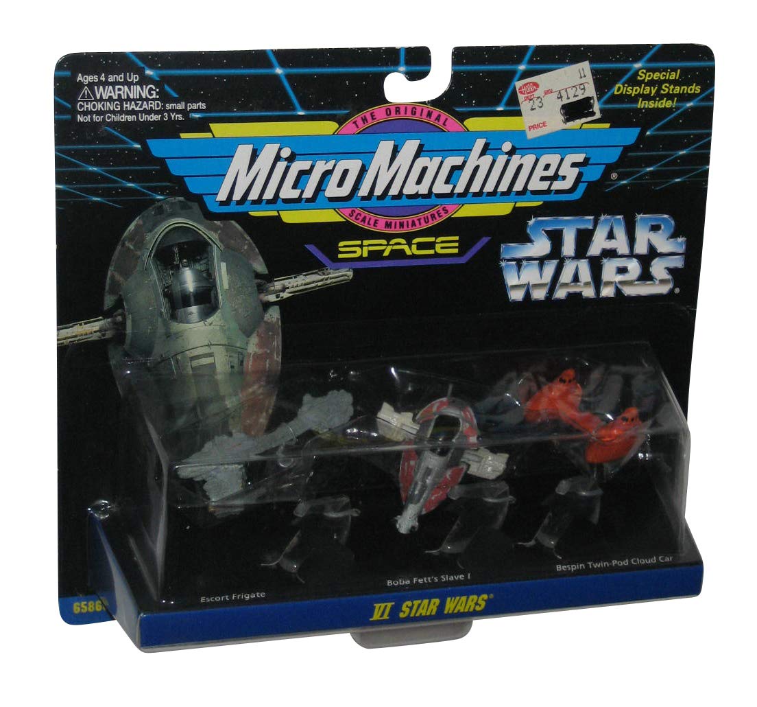 Micro Machines Star Wars VI Space Collection - Die-Cast Vehicles & Playsets for Kids & Collectors - Perfect for Play, Display & Gifting