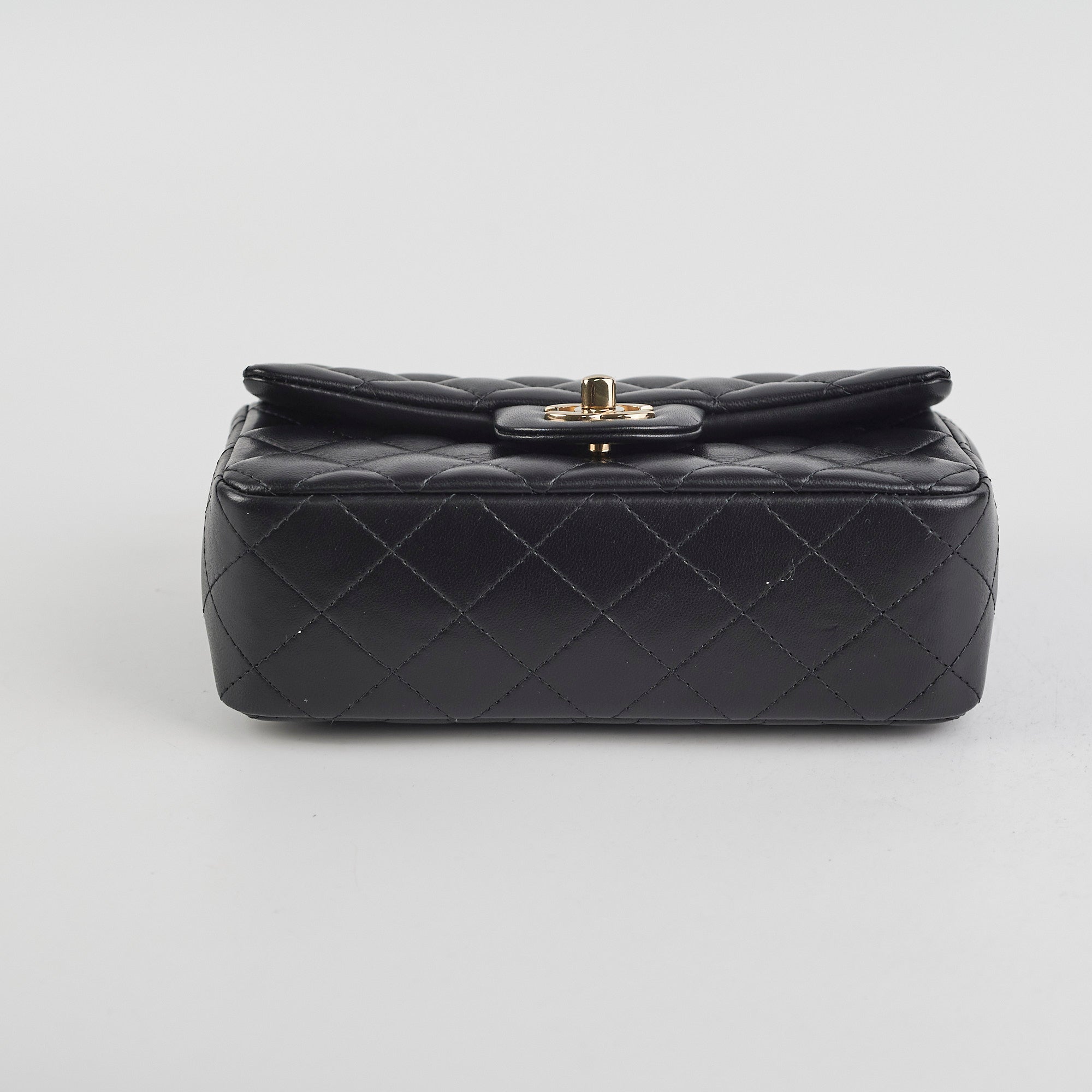 Chanel Mini Rectangular Lambskin Black Crossbody Bag - Luxury Designer Handbag for Women | Perfect for Evening Parties, Date Nights & Special Occasions