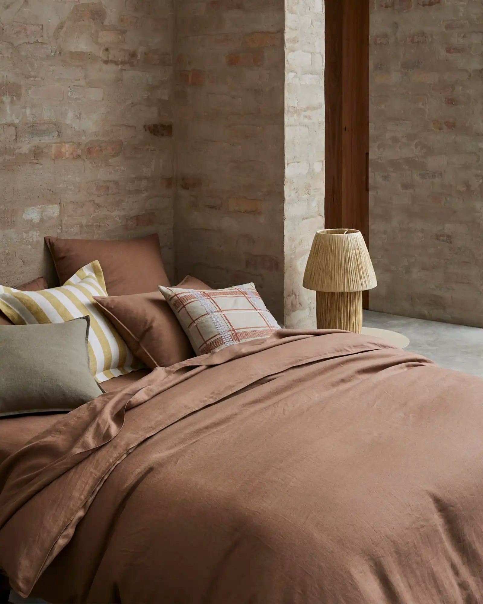 Premium Ravello Pillowcase Set - Soft & Breathable Biscuit Color - 2 Pack Luxury Bedding for Home, Hotel & Airbnb - Perfect for Master Bedroom, Guest Room & Travel