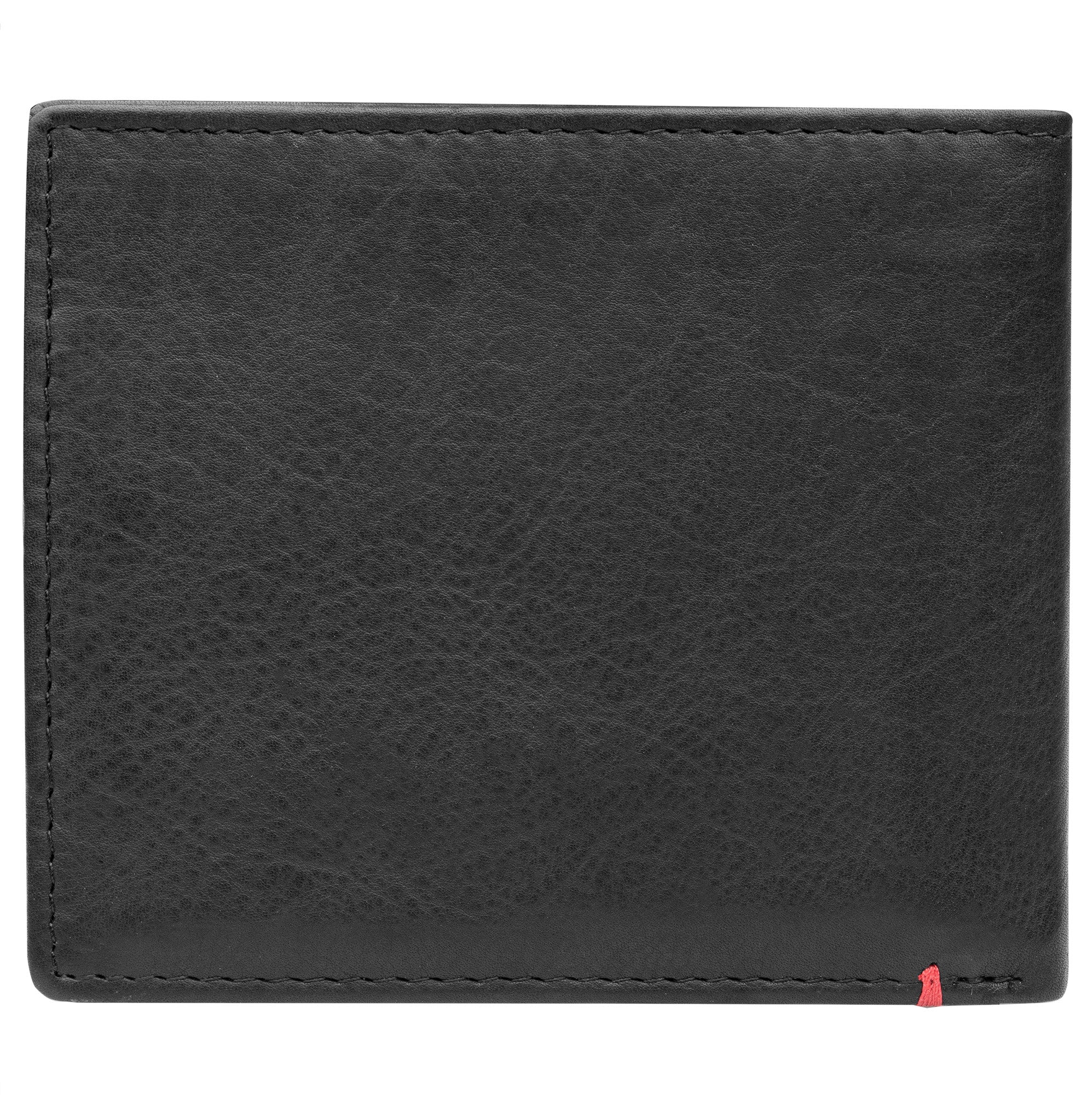 Vintage Zippo 1932 Replica Black Leather Wallet with Metal Plate Design - Perfect for Men's Everyday Carry & Gift Giving