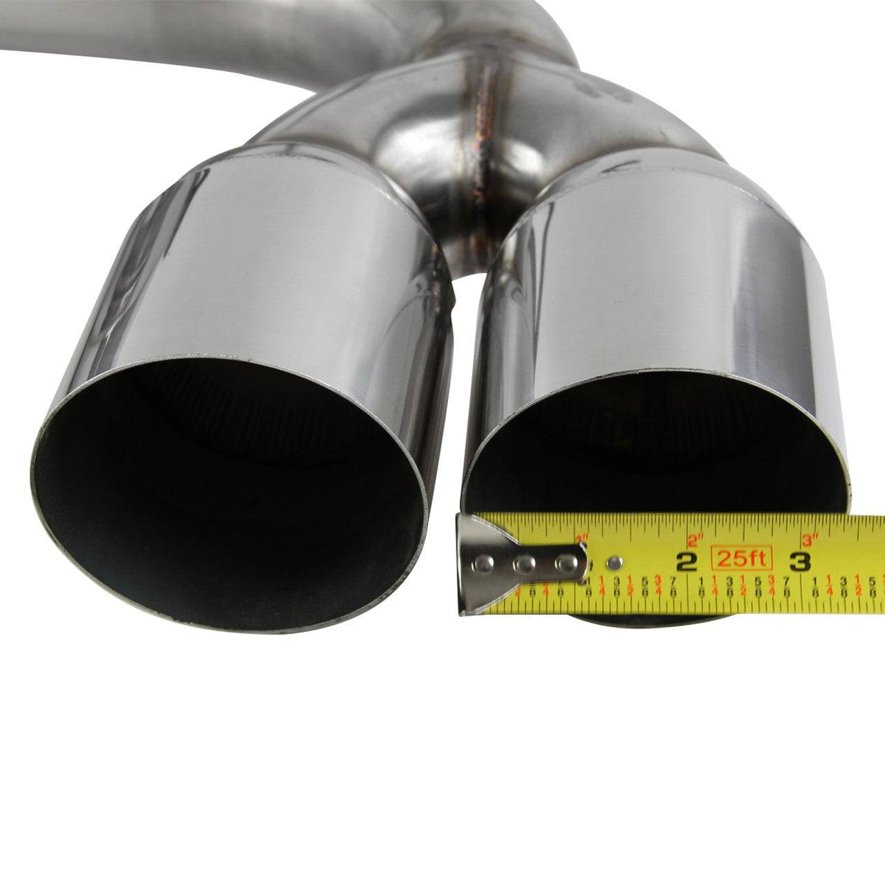 Spec D Performance Catback Exhaust System for 2009-2014 Hyundai Genesis Coupe 2.0T - Quad Tip Design - High Flow Stainless Steel - Enhanced Sound & Performance - Perfect for Street Racing & Car Enthusiasts