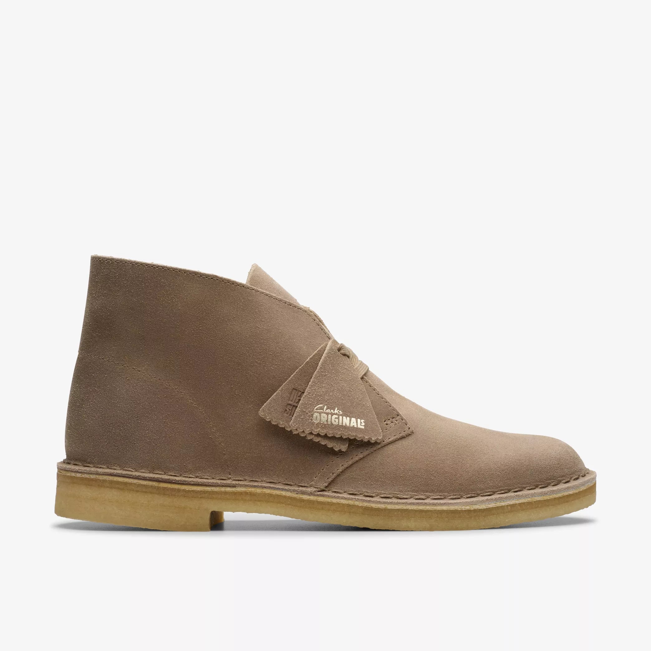 Clarks Men's Desert Boot in Taupe Distressed - Classic Suede Chukka Boots for Men | Comfortable & Stylish Casual Footwear for Everyday Wear, Office & Outdoor Adventures