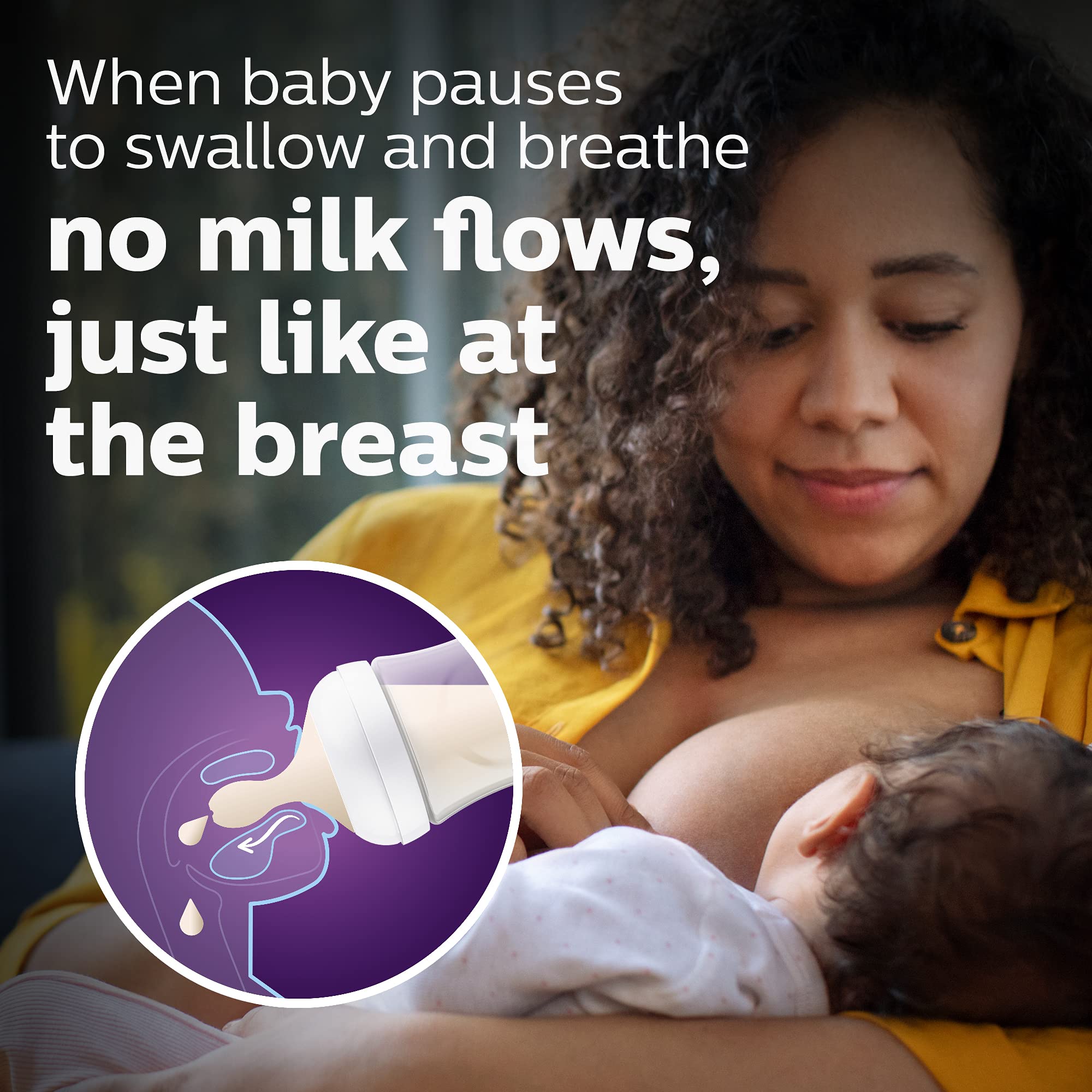 Philips Avent Natural Baby Bottles with Natural Response Nipples - 9 Ounce, 4 Pack + Fast Bottle Warmer Set | Perfect for Breastmilk & Formula Feeding at Home or On-the-Go