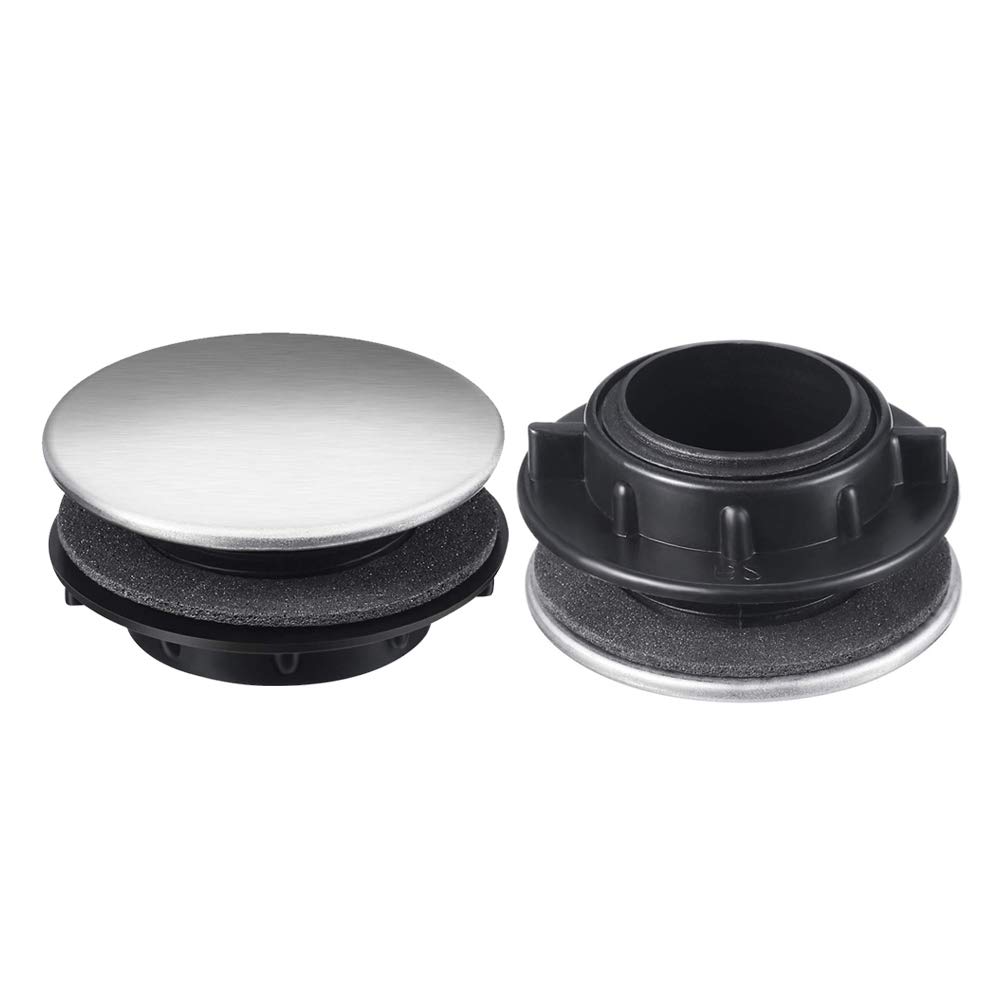 5PCS Stainless Steel Faucet Hole Cover for Kitchen Sink & Bathroom - Durable Tap Hole Protector for Home, RV & Commercial Use